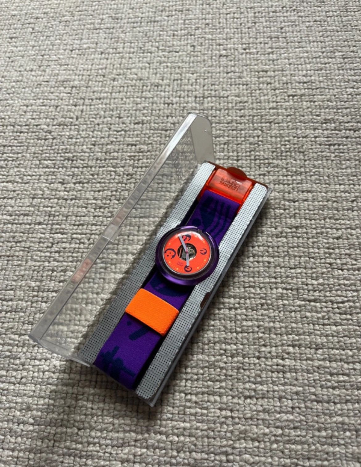 Vintage Pop Swatch 'fitness club' watch