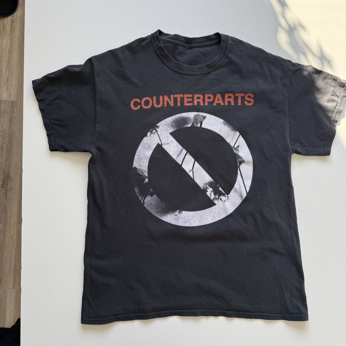 Band Tees Counterparts Vintage Washed T-shirt Canadian Hardcore Punk Size US L / EU 52-54 / 3 - 9 Thumbnail