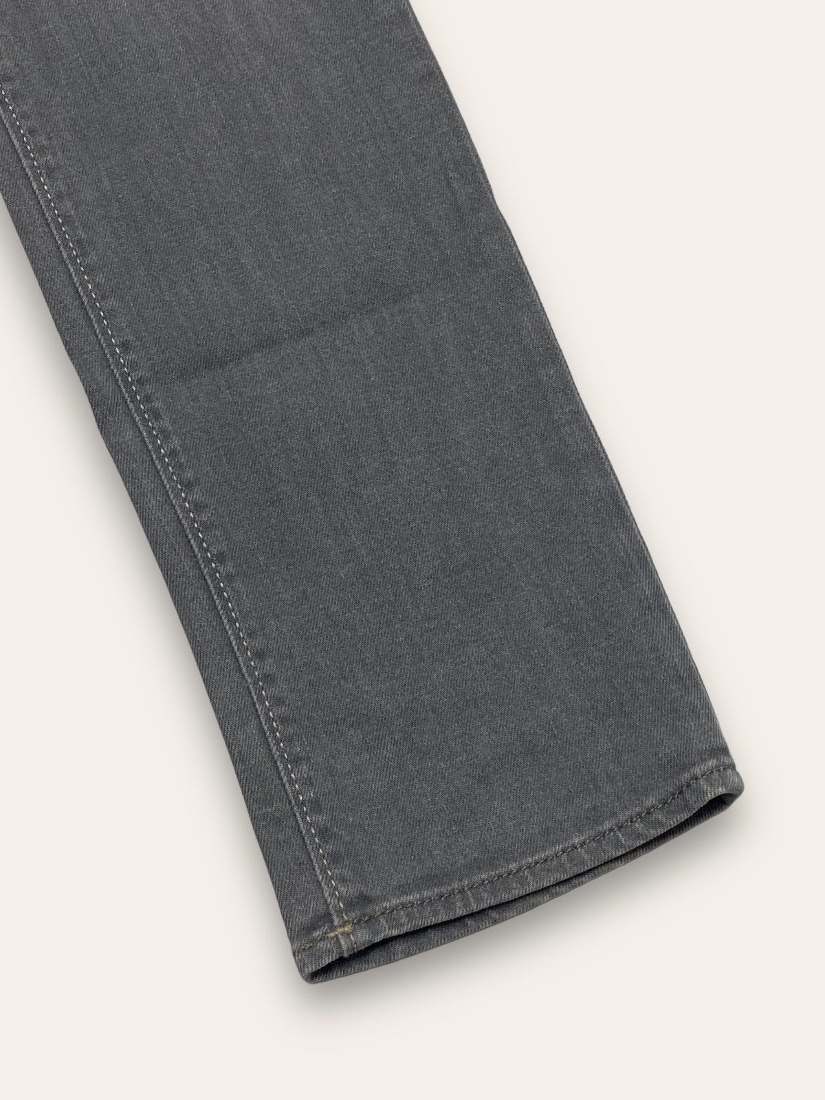 Diesel Vintage DIESEL Gray Wash Denim Slim Straight Jeans Size US 31 - 2 Thumbnail