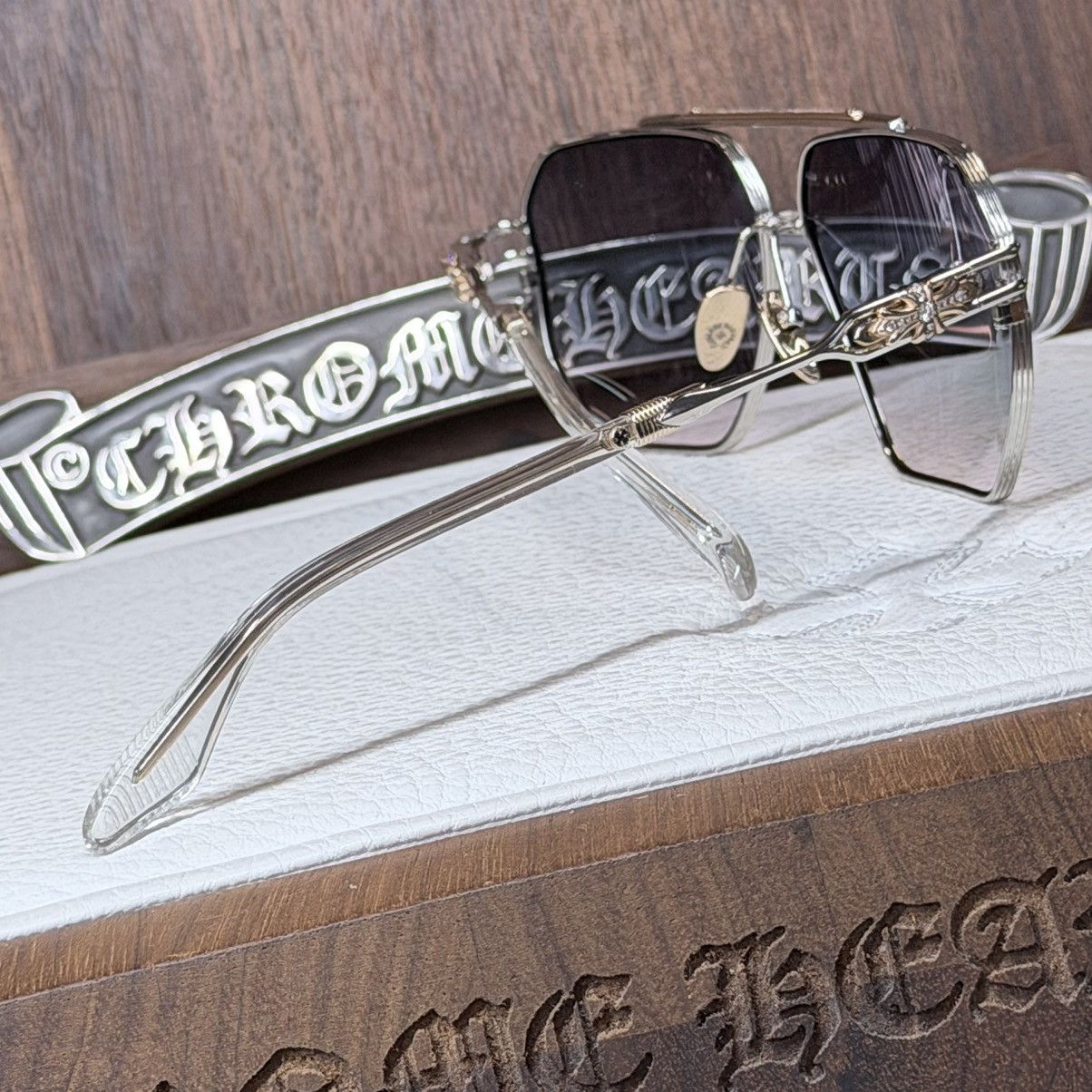 Chrome Hearts 💎JEWEL💎 Chrome Hearts Ripping 1/1 Sunglasses Size ONE SIZE - 12 Thumbnail