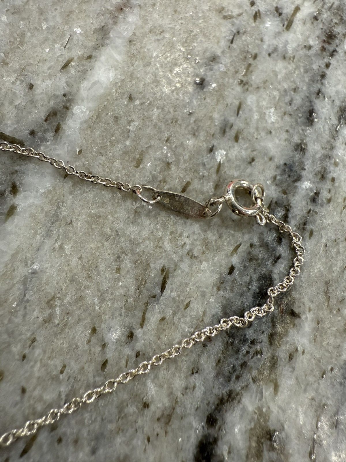Tiffany & Co. *RARE* Tiffany & Co. Silver and Diamond “T” Necklace Size ONE SIZE - 4 Thumbnail