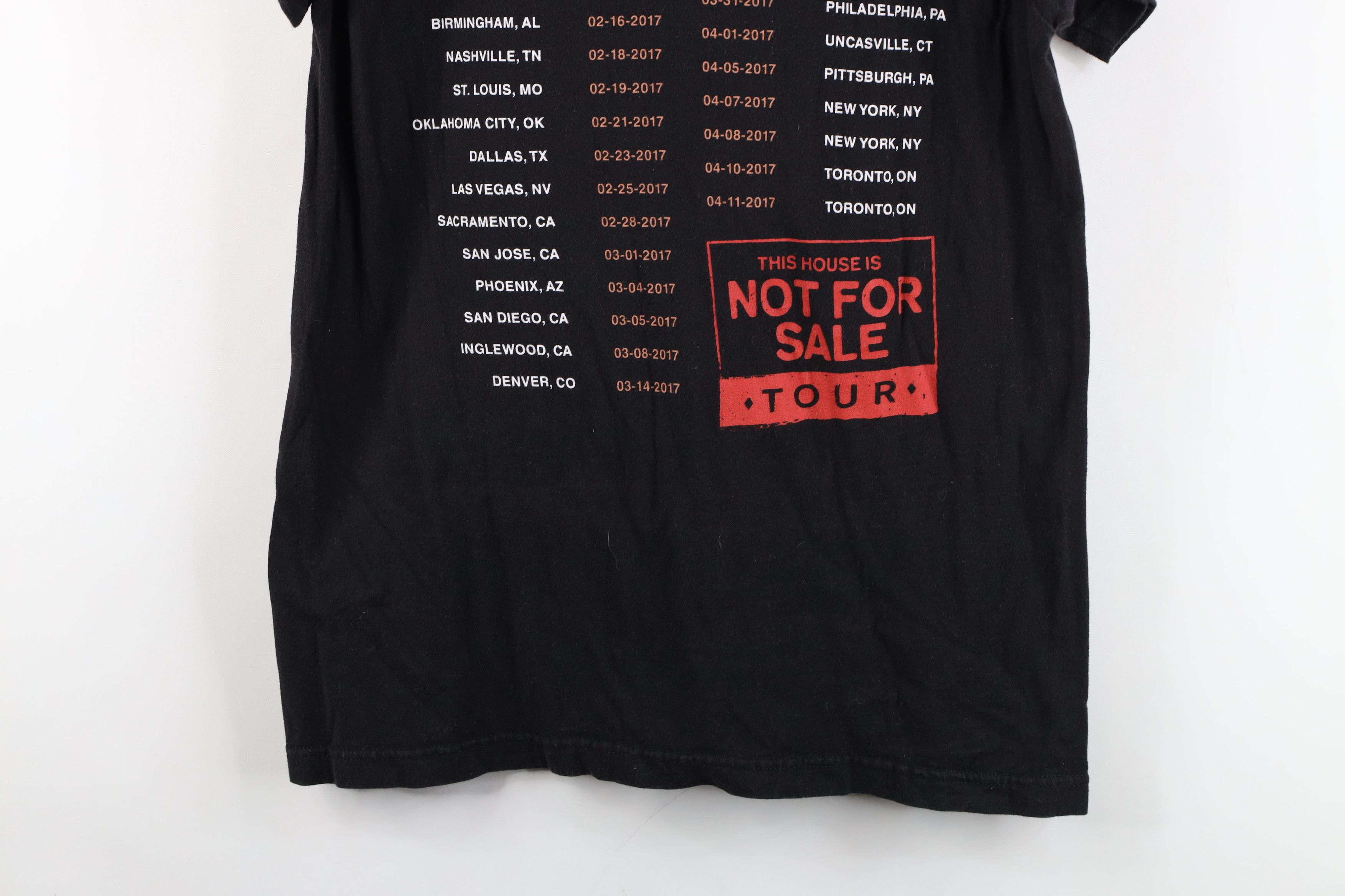 Vintage Y2K House Is Not For Sale Tour Bon Jovi Band T-Shirt Black Size US M / EU 48-50 / 2 - 15 Thumbnail