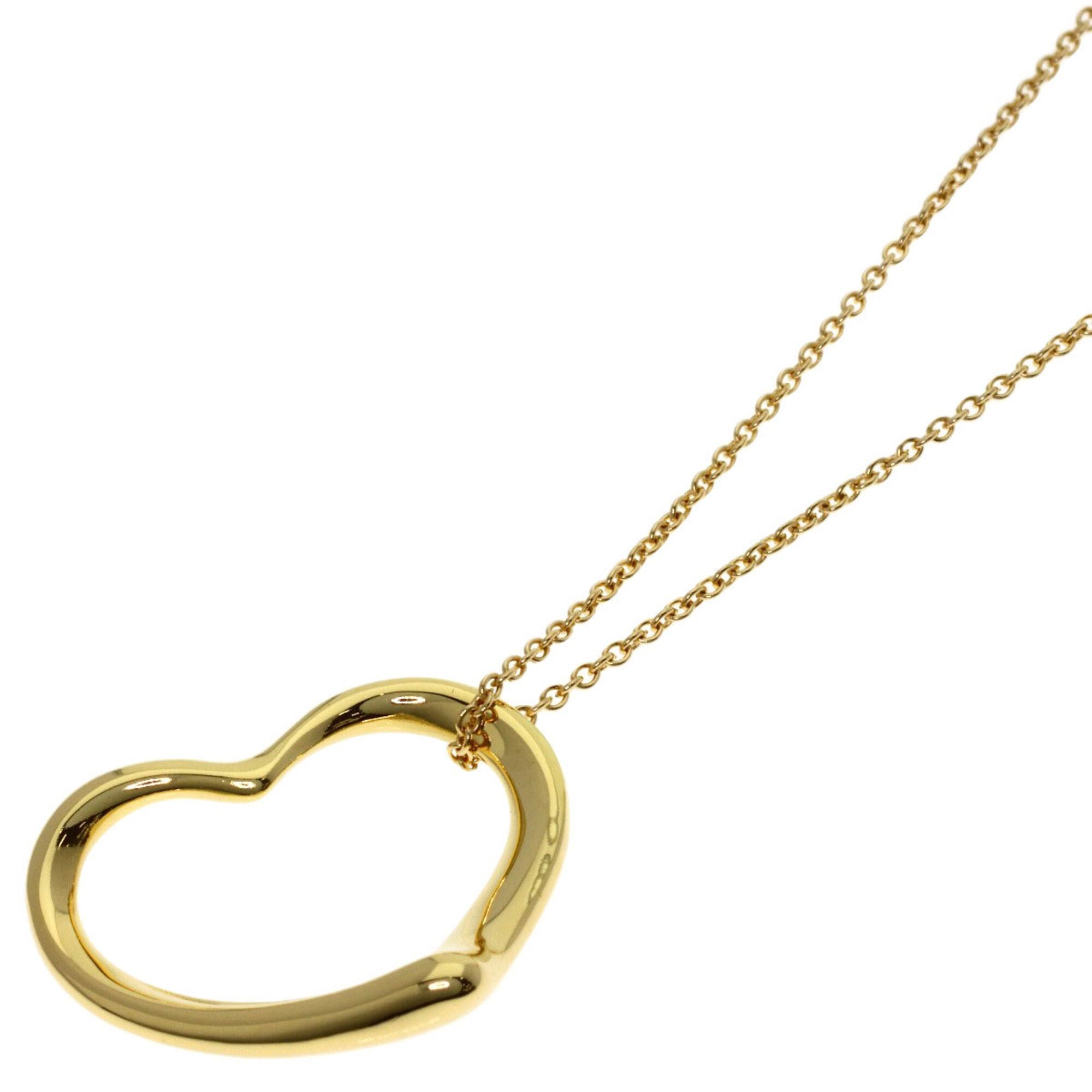 Tiffany & Co. Tiffany & Co. Open Heart Necklace, 18K Yellow Gold, Women's. Size ONE SIZE - 1 Thumbnail