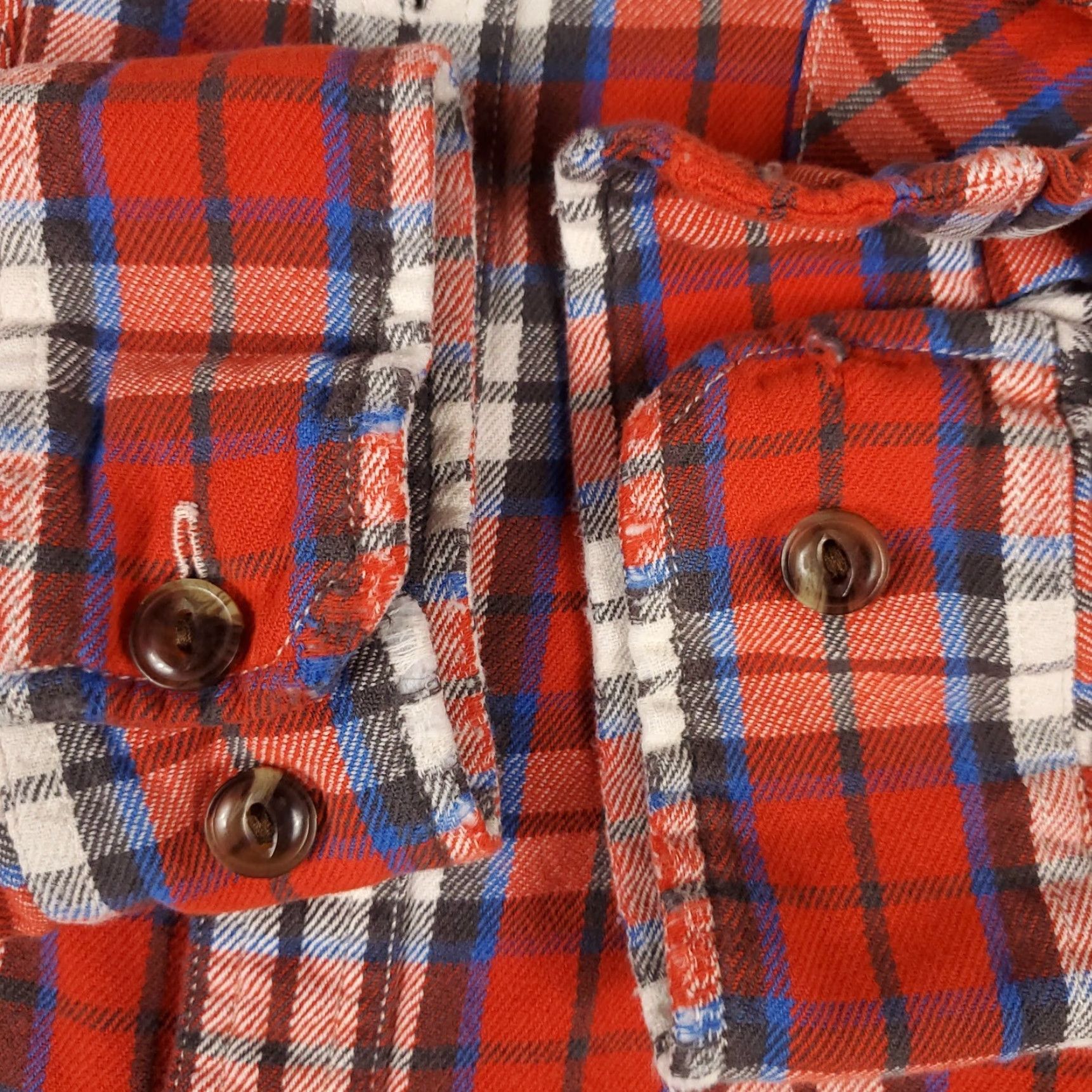 The North Face VINTAGE The North Face Shirt Mens L Red Plaid Flannel Button-Up Long Sleeve Size US L / EU 52-54 / 3 - 4 Thumbnail