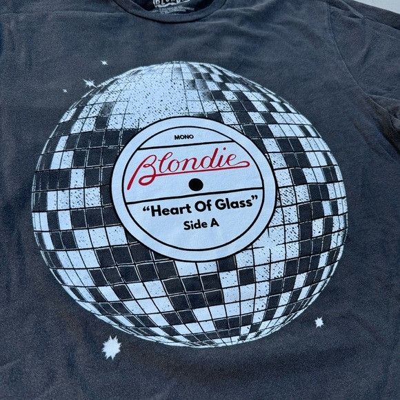 Band Tees × Vintage NEW BLONDIE DISCO GRAPHIC GRAY T-SHIRT SZ M Size M / US 6-8 / IT 42-44 - 3 Thumbnail