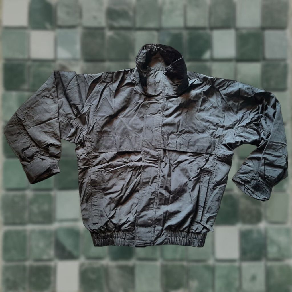 J.Crew VINTAGE J.Crew Jacket Windbreaker Nylon Zip Black Mens XS Extra Small Long Sleeve Bulldraft Size US XS / EU 42 / 0 - 1 Thumbnail