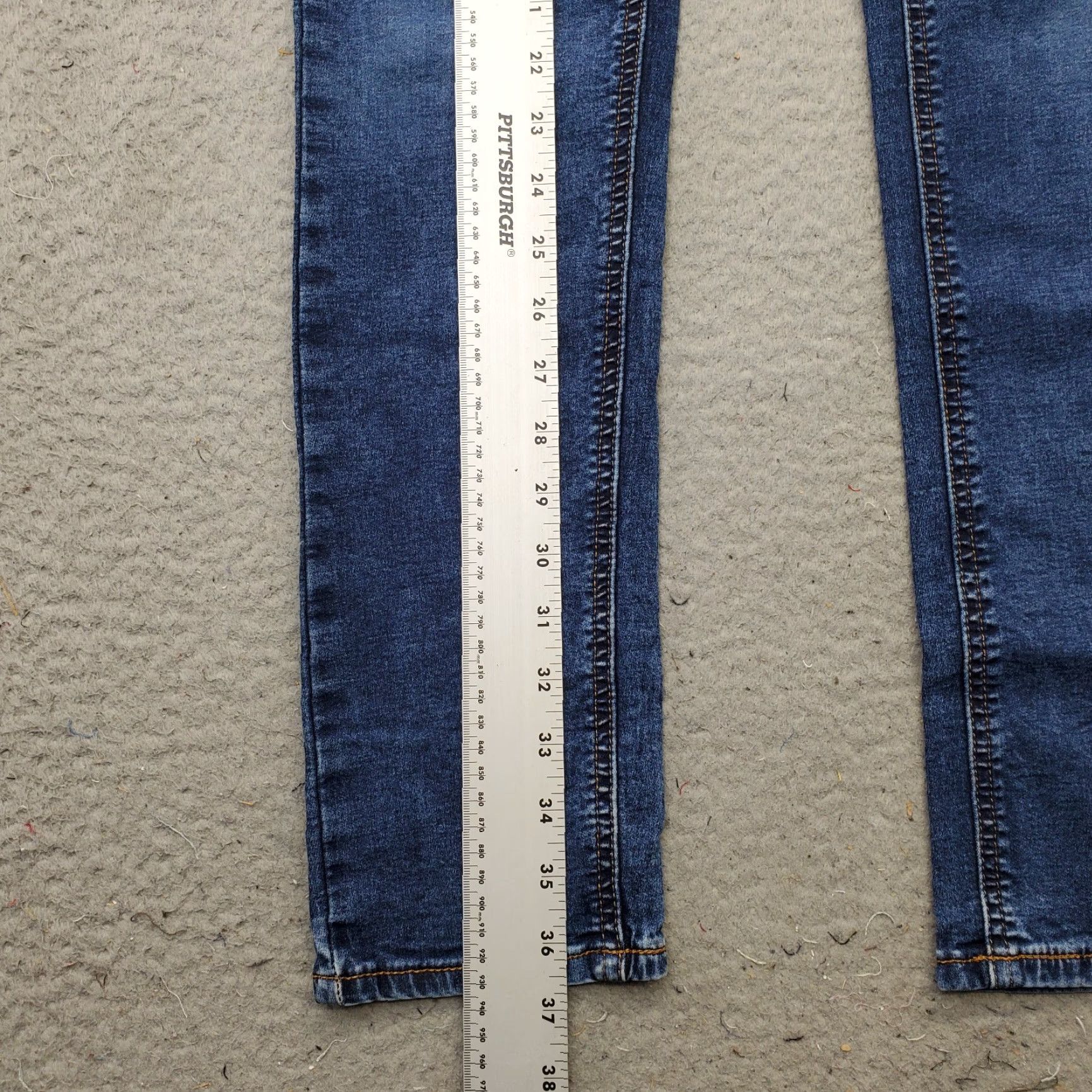 Vintage Joe's Jeans Womens Skinny Jeans 16 Blue Denim 5-Pocket Design Streetwear Regular Size 16 Womens Blue Jeans Size 38" / US 16 / IT 52 - 3 Thumbnail