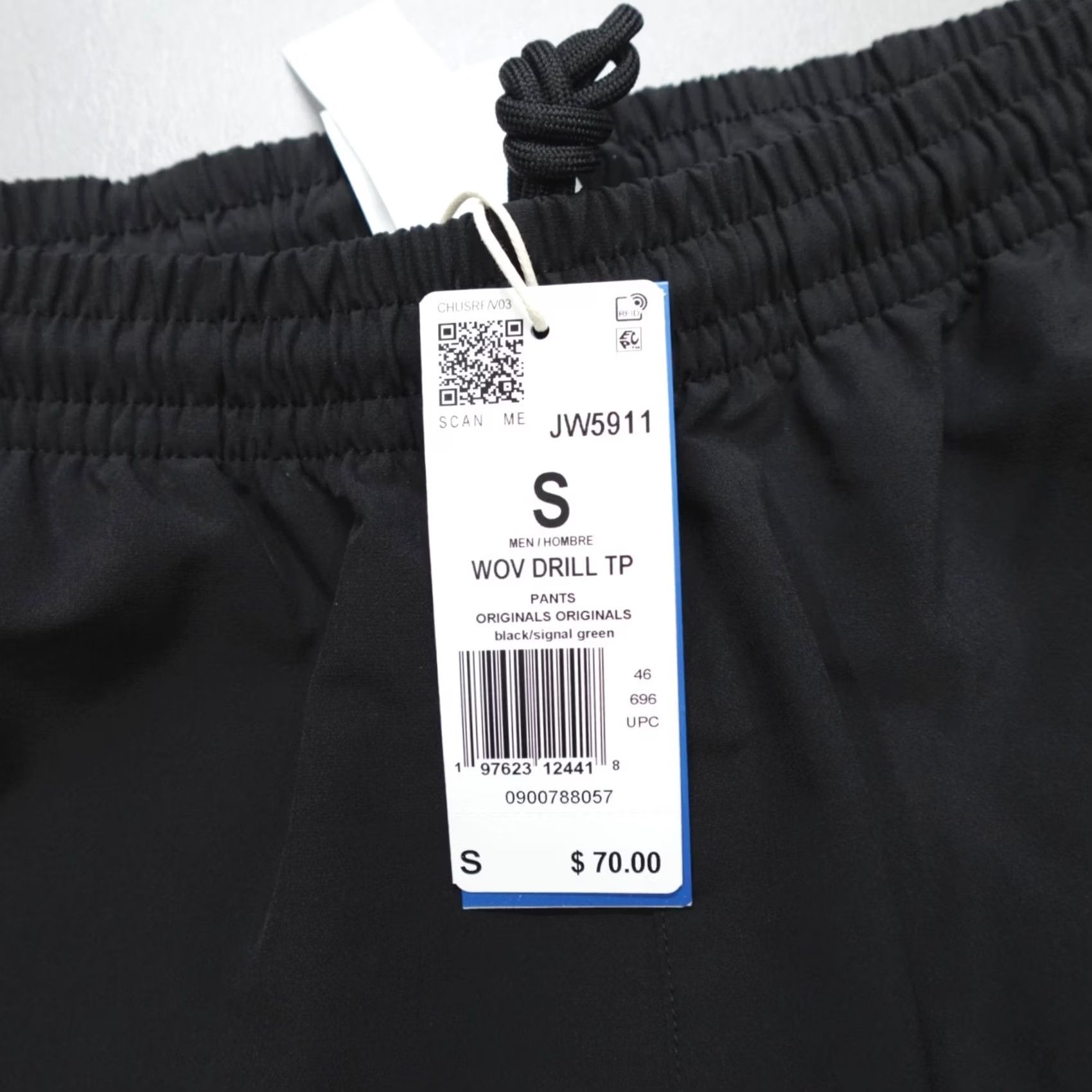 Adidas adidas Originals adiColor Woven Drill Track Pants Men’s Size S JW5911 Black Size US 29 - 3 Thumbnail