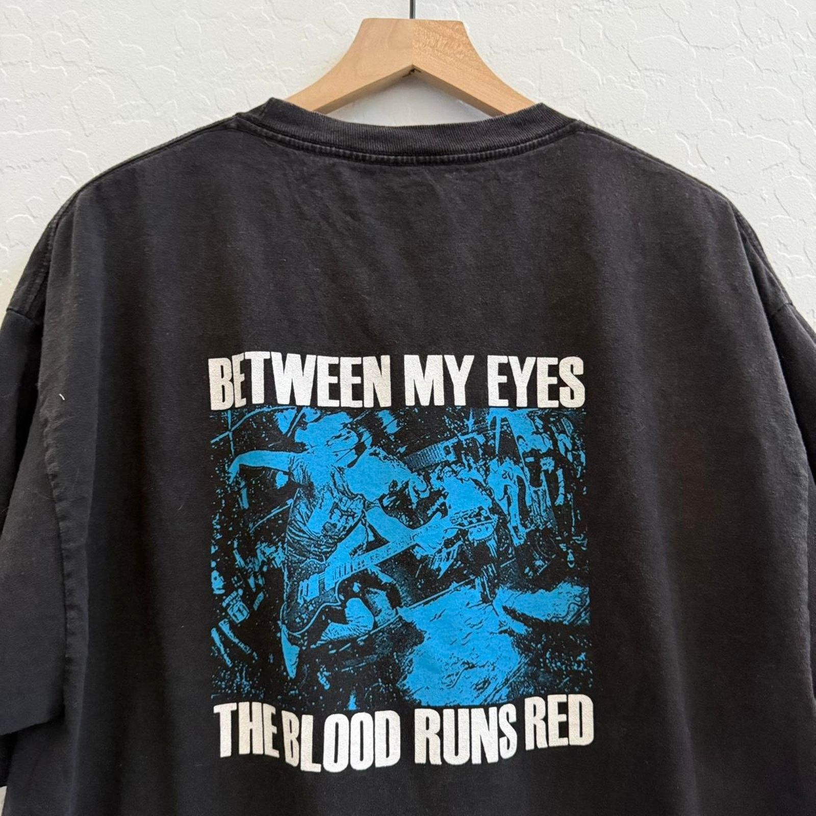 Other Vintage 90s Piece of Mind Band Punk T-Shirt Size US XL / EU 56 / 4 - 1 Thumbnail