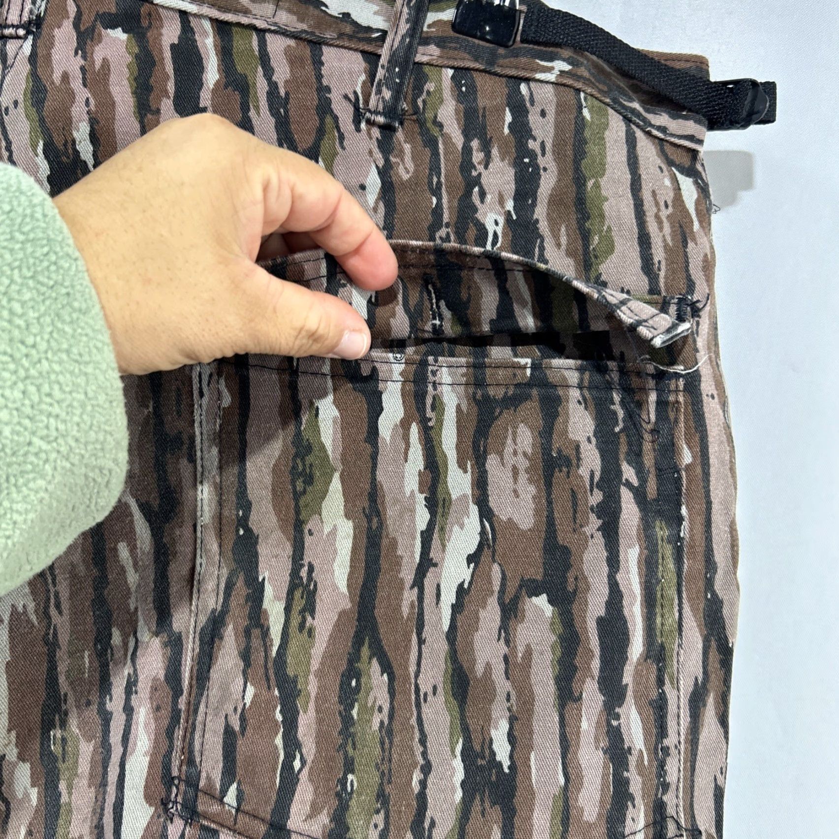 Realtree VINTAGE Pelican Camouflage Pants Men 36W 32L Green Realtree USA Reading Pants Mens Size US 36 / EU 52 - 4 Thumbnail