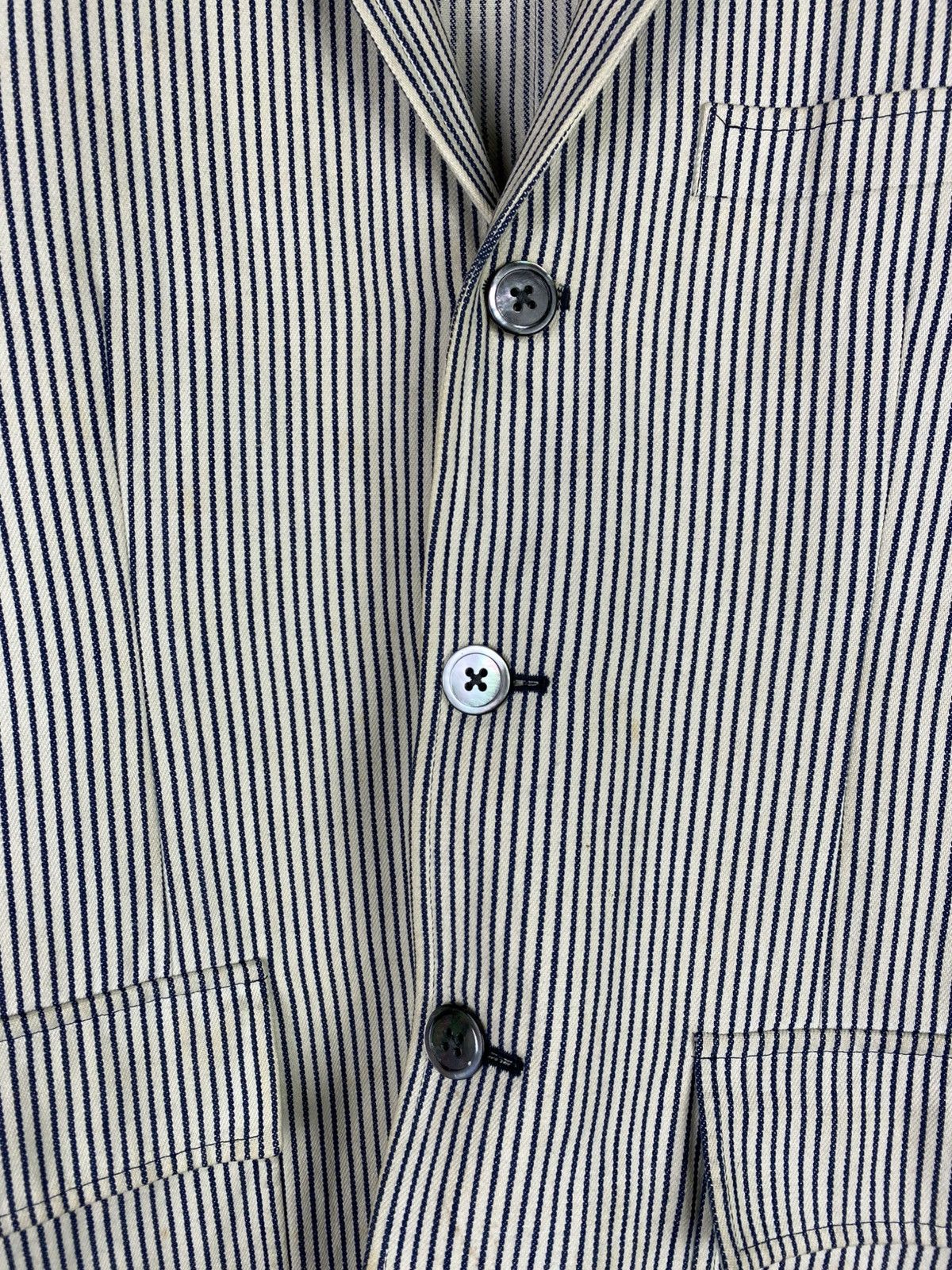 Thom Browne Thom Browne Men’s Striped Blazer Jacket Sport Coat Size 40 Size 40R - 5 Thumbnail