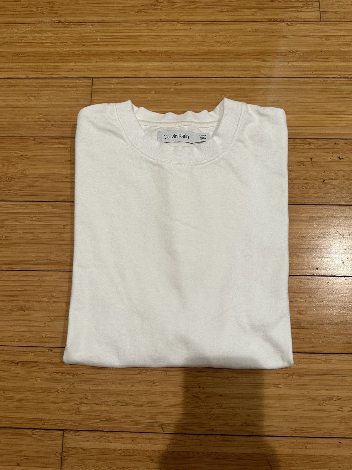 Calvin Klein Calvin Klein Heavyweight Cotton T-Shirt Size S Size US S / EU 44-46 / 1 - 6 Thumbnail
