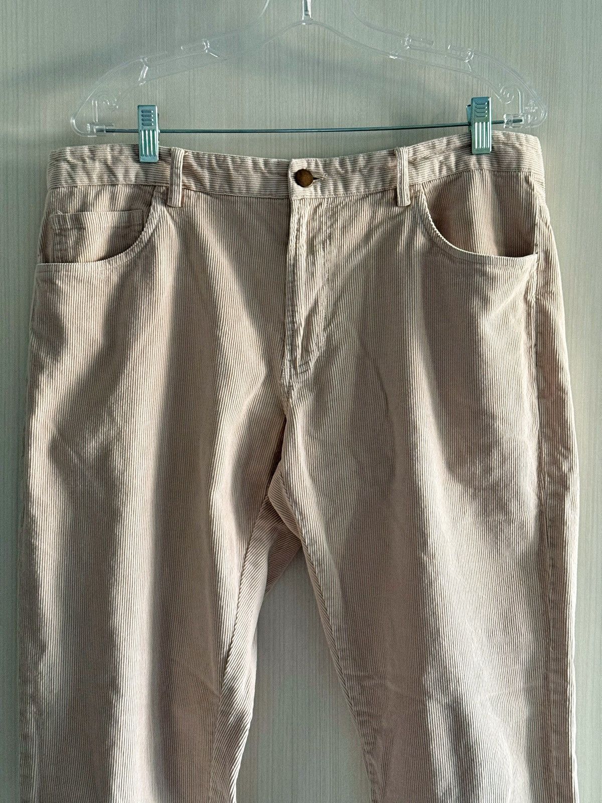 Spier & Mackay Corduroy Pants Cream - Sz 36 Slim