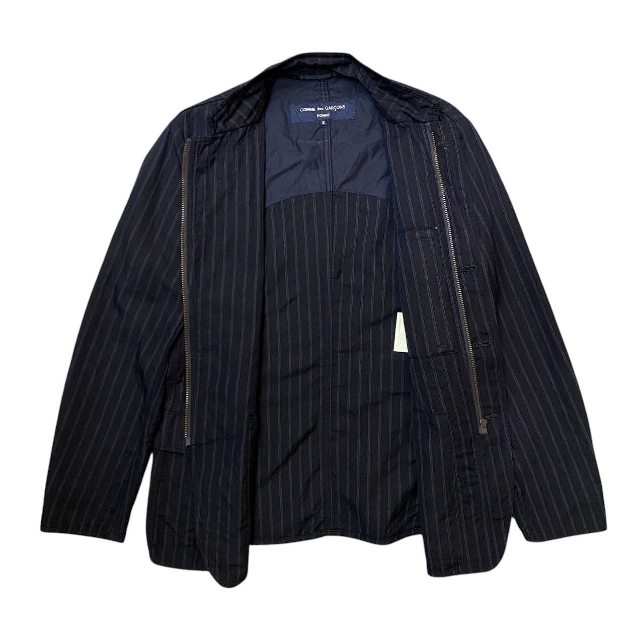Comme des Garcons AD2007 COMME DES GARCON PINSTRIPED CHORE JACKET Size US S / EU 44-46 / 1 - 5 Thumbnail