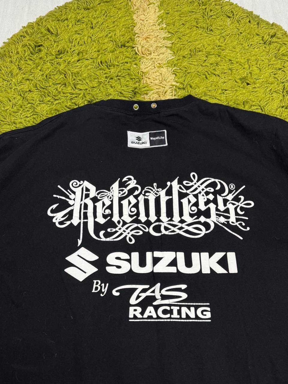 Japanese Brand × Vintage Rare! 2000’s Vintage Suzuki Racing Shirt T Honda Yamaha BMW Size US XXL / EU 58 / 5 - 9 Thumbnail