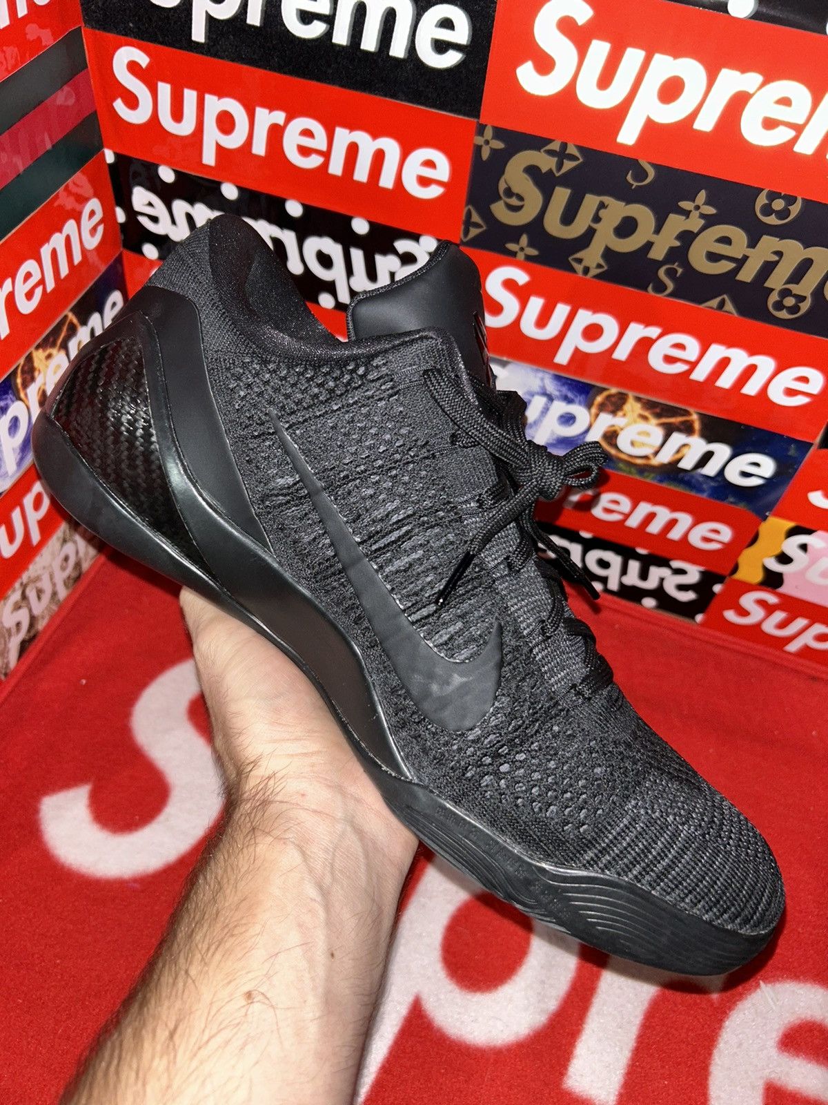 Nike Nike Kobe 9 Elite Low ‘Blackout’ 677992-993 nikeID size 13 Size US 13 / EU 46 - 7 Thumbnail