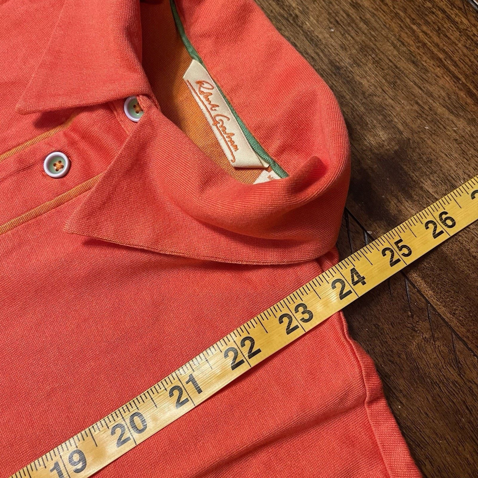Robert Graham ROBERT GRAHAM MENS S CASUAL SUMMER POLO SHIRT RG LOGO COTTON Size US S / EU 44-46 / 1 - 7 Thumbnail