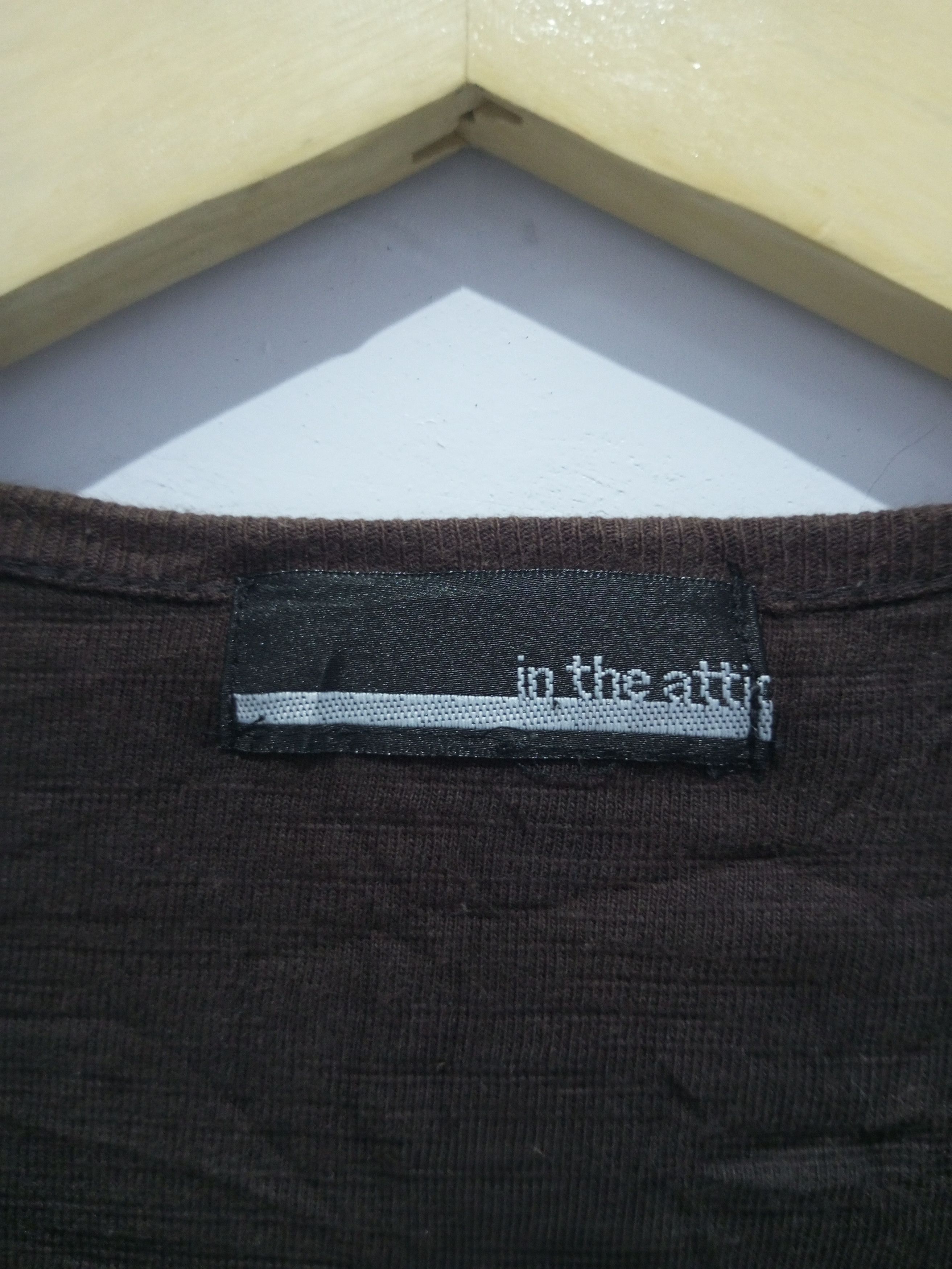 In The Attic In the attic half button poem full print long sleeve tee Size US M / EU 48-50 / 2 - 14 Thumbnail