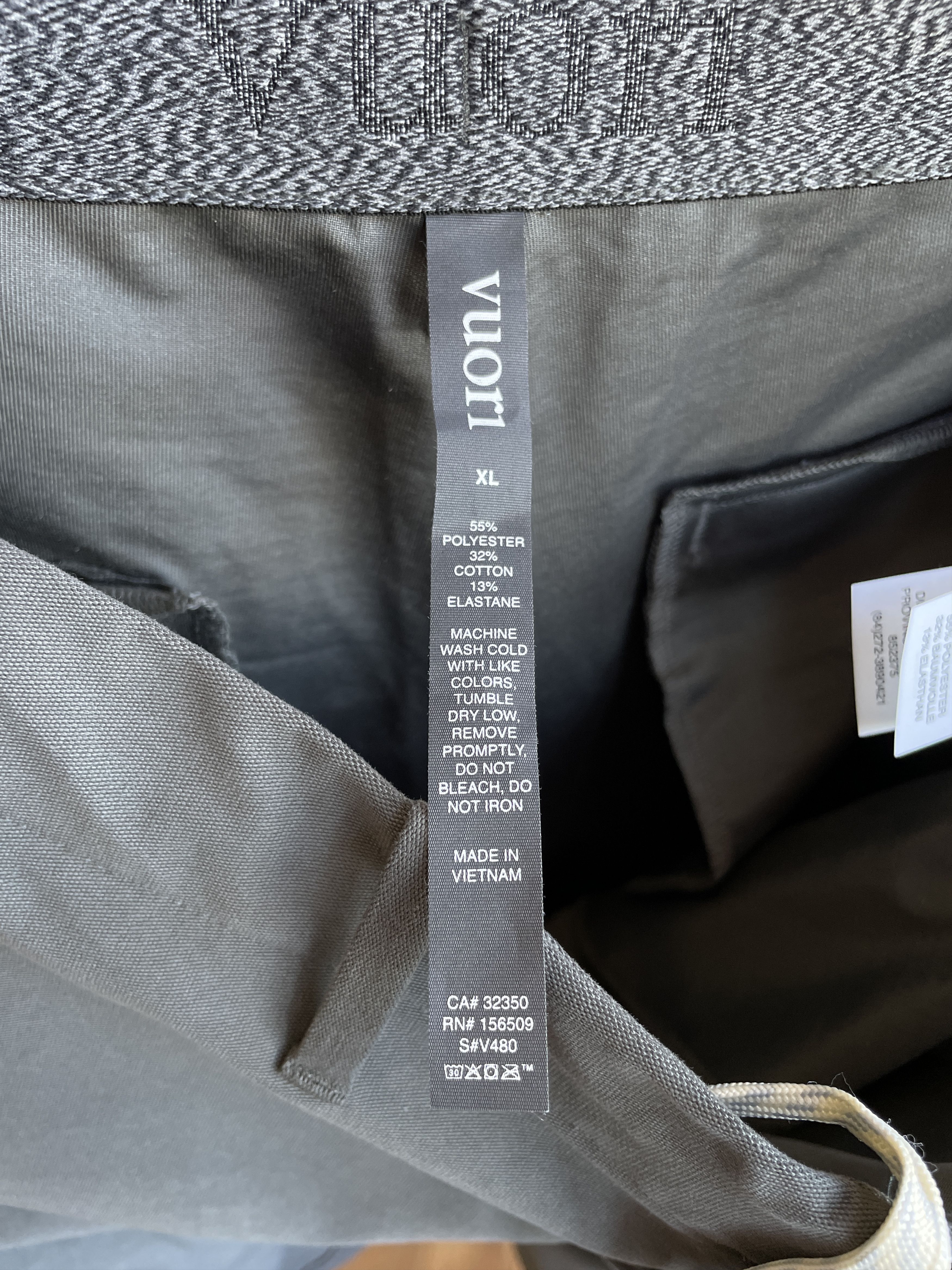 Vuori Vuori Utility Tech Chino Pants Size XL Size US 35 - 6 Thumbnail