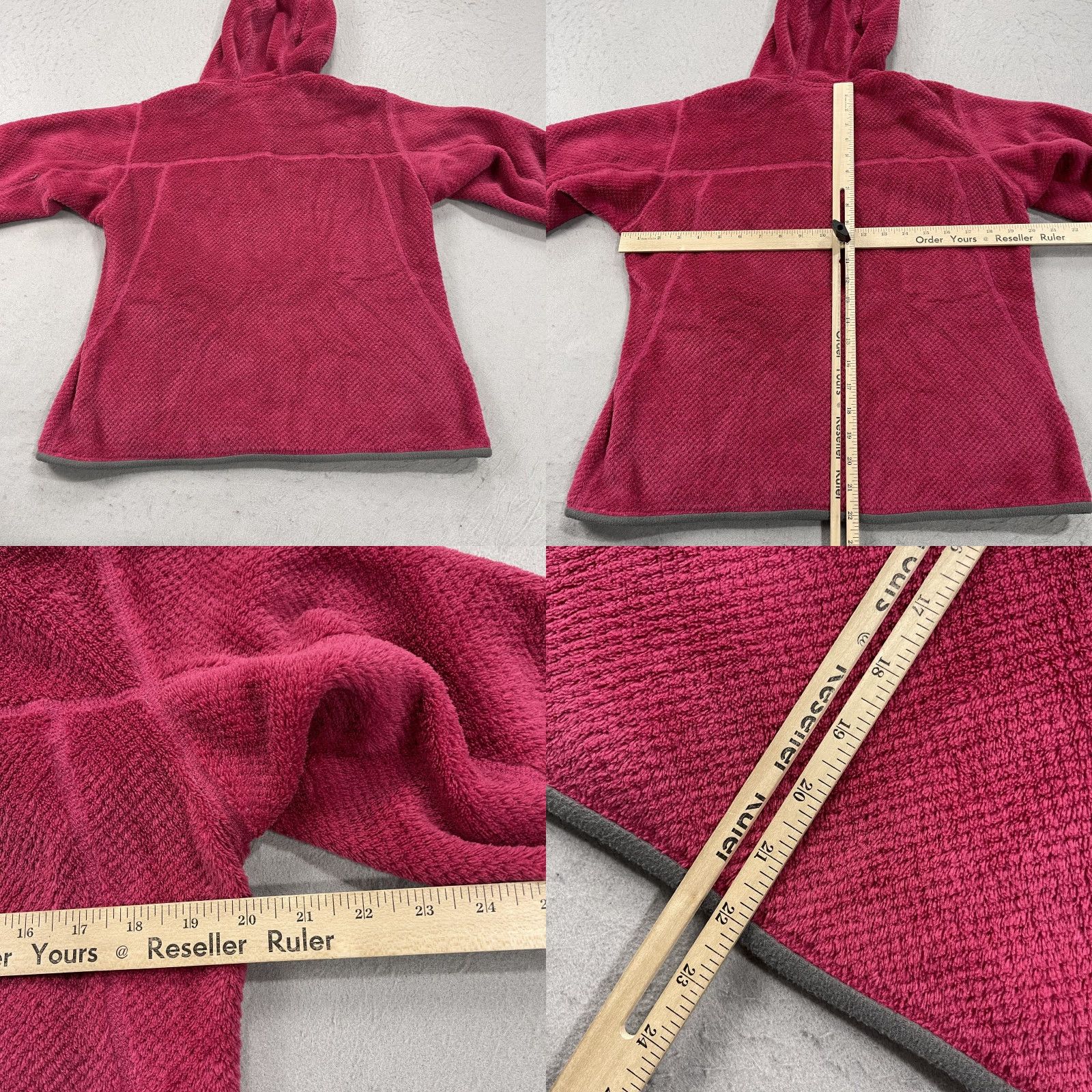 Patagonia Patagonia Jacket Pink Womens Medium Re Tool Snap Hoody Pullover Polartec Fleece Size M / US 6-8 / IT 42-44 - 8 Thumbnail