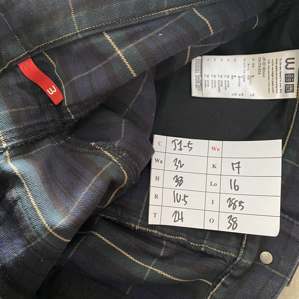 Japanese Brand × Uniqlo Uniqlo Checked Pants w32 Size US 32 / EU 48 - 11 Thumbnail