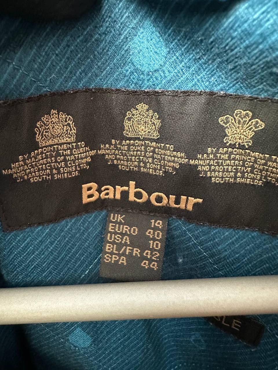 Barbour Barbour Crest Jacket Parka Windbreacker Weather Comfort Size L / US 10 / IT 46 - 17 Thumbnail