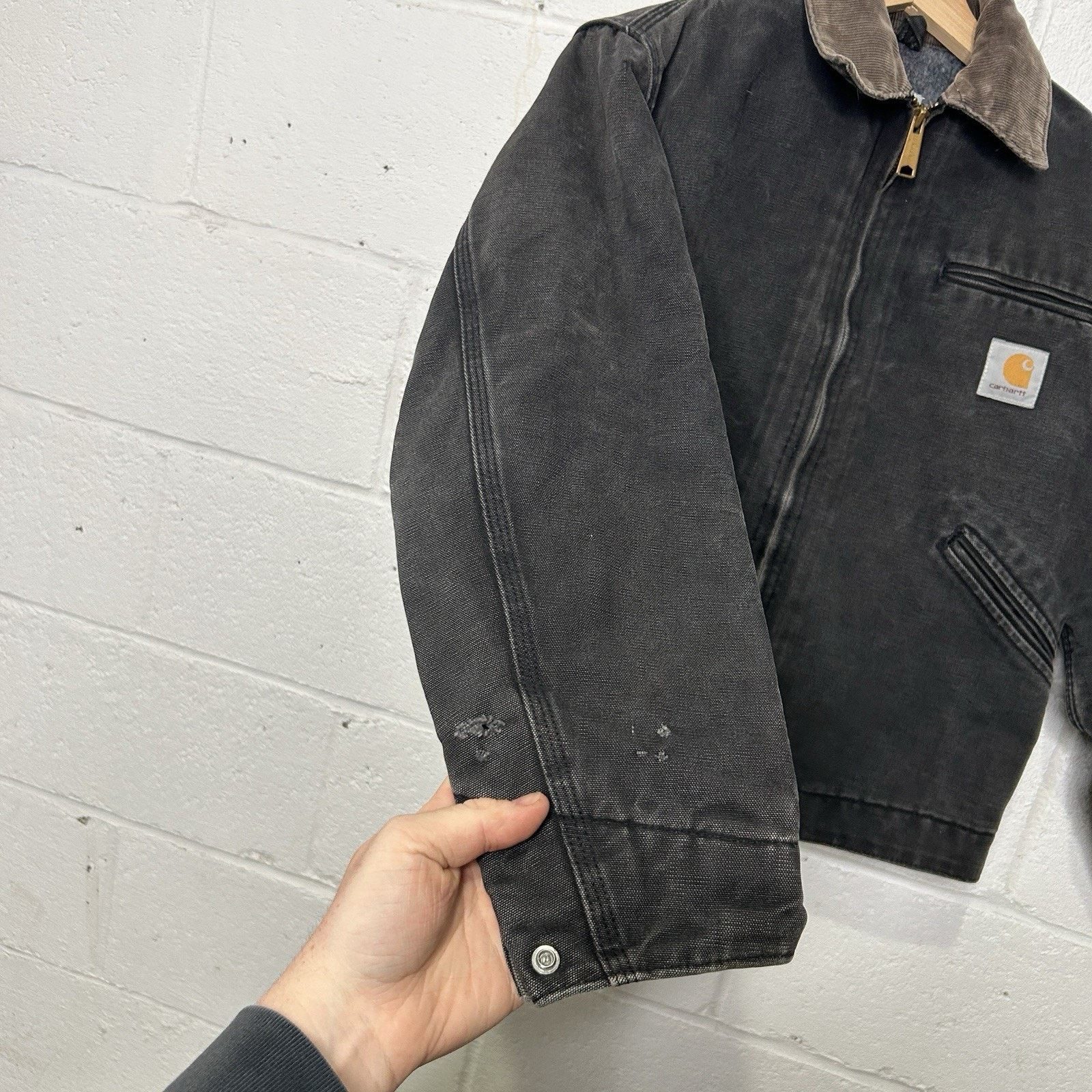Carhartt Vintage Carhartt Blanket-Lined Detroit Jacket “Black” J01 Size US S / EU 44-46 / 1 - 8 Thumbnail