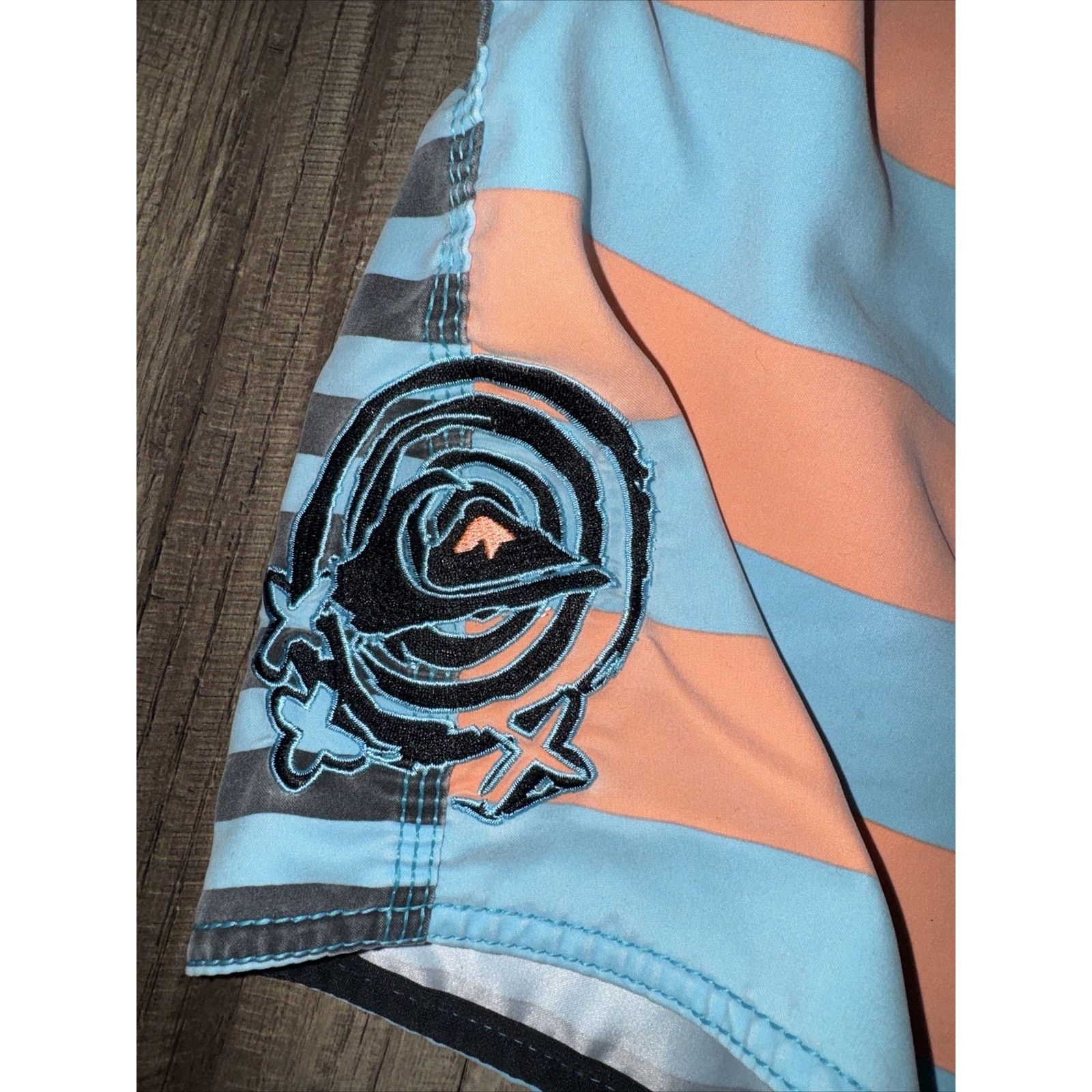 Quiksilver Quicksilver Swim Trunks Turquoise Blue Size 30 Size US 30 / EU 46 - 4 Thumbnail