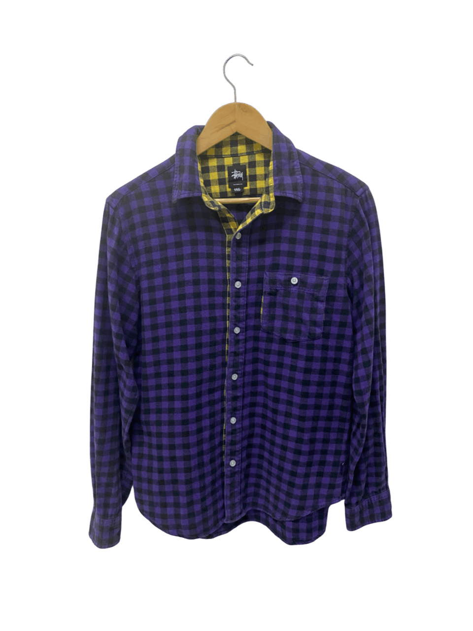 Stussy Stussy Flannel Checker Shirt Size US S / EU 44-46 / 1 - 1 Thumbnail