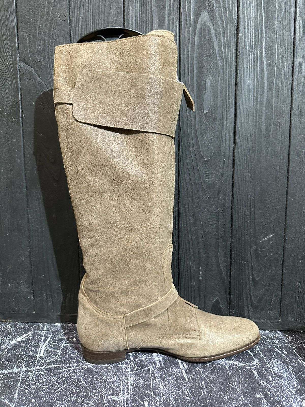 Hermes HERMES Suede zip front Boots Size 37 Size US 7 / IT 37 - 9 Thumbnail