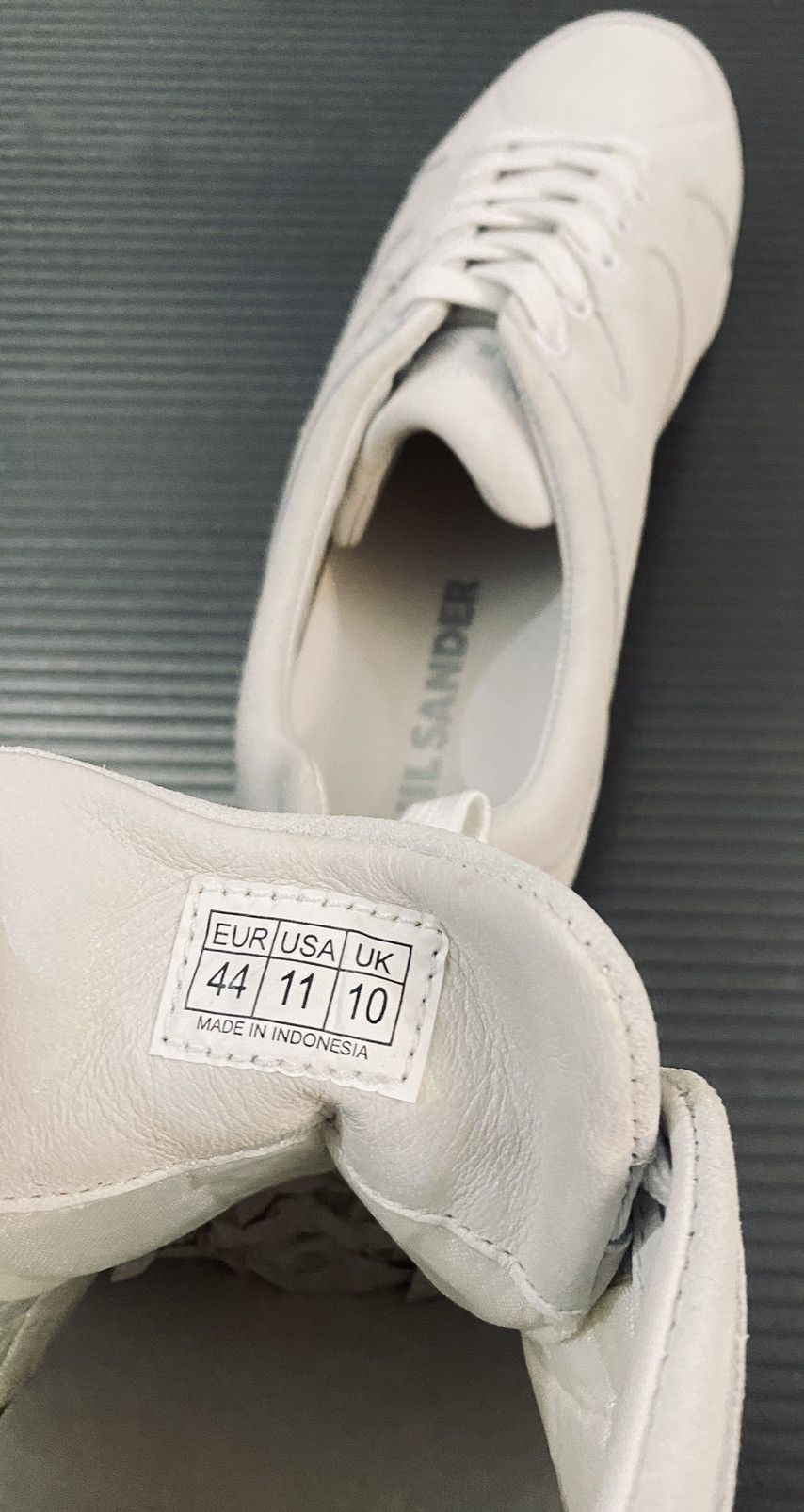 Jil Sander Jil Sander x RAF SIMONS cement suede sneakers 44 NEW Size US 11 / EU 44 - 12 Thumbnail