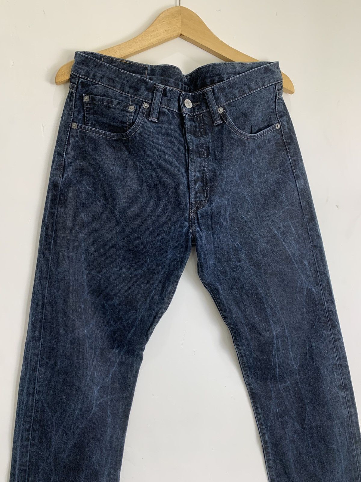 Levi's LEVIS STONEWASH acid JEANS 501 RARE Size US 31 - 5 Thumbnail