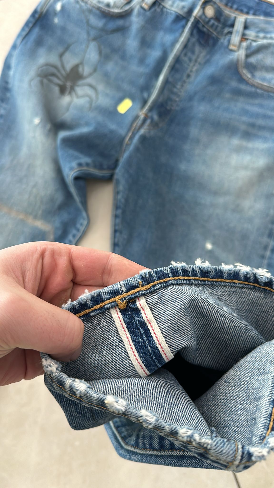 Levi's Vintage Clothing LVC Levi's Vintage Clothing 1984 501XX Tangled Web Jeans Size US 32 / EU 48 - 5 Thumbnail