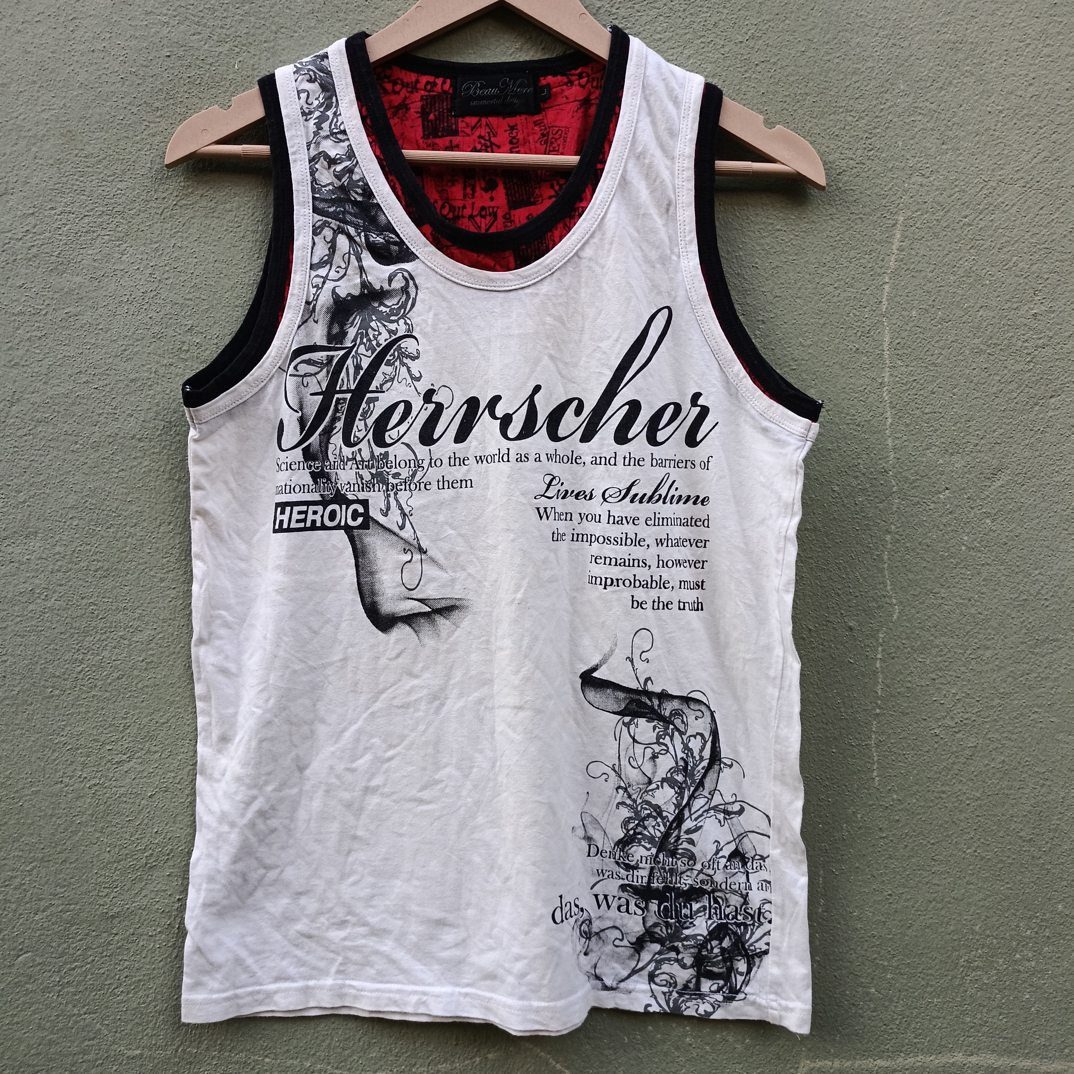 Japanese Brand Beau Mere Herrscher Tank top Size US M / EU 48-50 / 2 - 1 Thumbnail