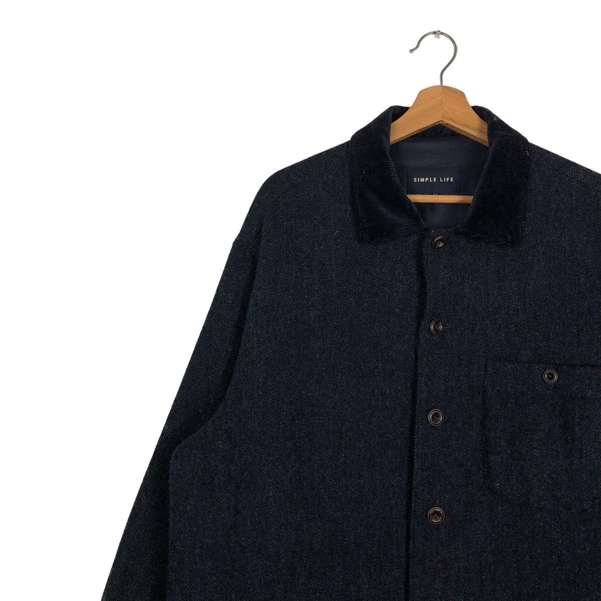 Japanese Brand 🔥Vintage Chore Work Jacket Cargo Simple Life Issey Miyake Size US L / EU 52-54 / 3 - 7 Thumbnail