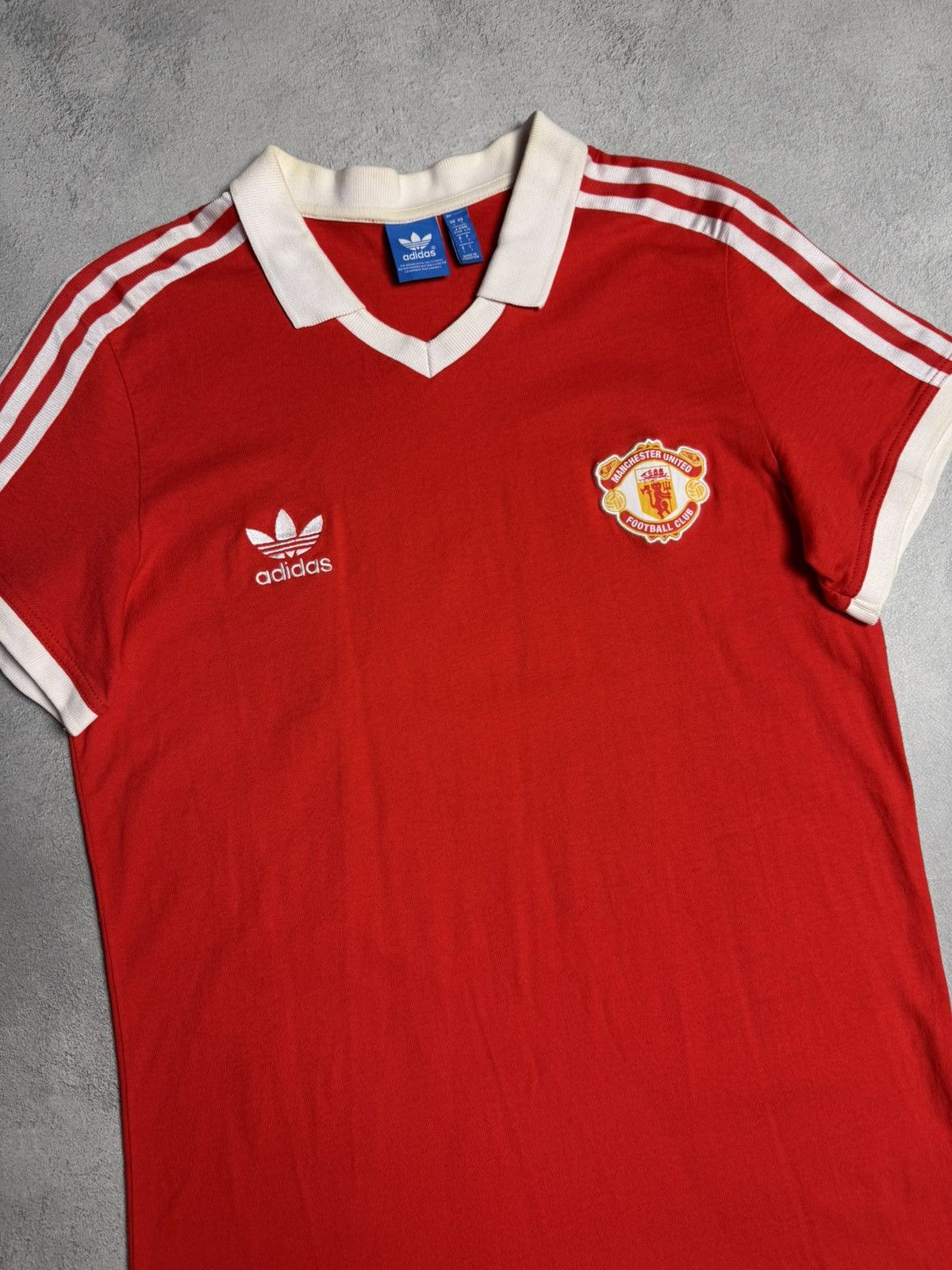 Adidas Manchester United 1980 1982 Home Shirt Soccer Jersey Adidas Size US L / EU 52-54 / 3 - 3 Thumbnail