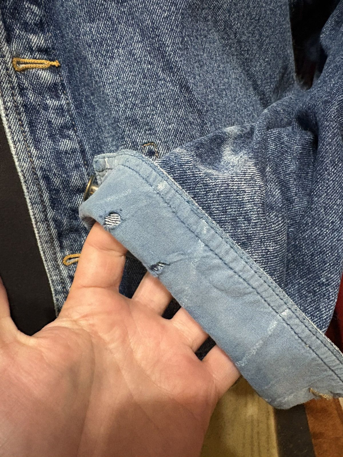 Marithe + Francois Girbaud Vintage MFG Denim Jacket Marithe Francios Girbaud Archival Size US L / EU 52-54 / 3 - 6 Thumbnail