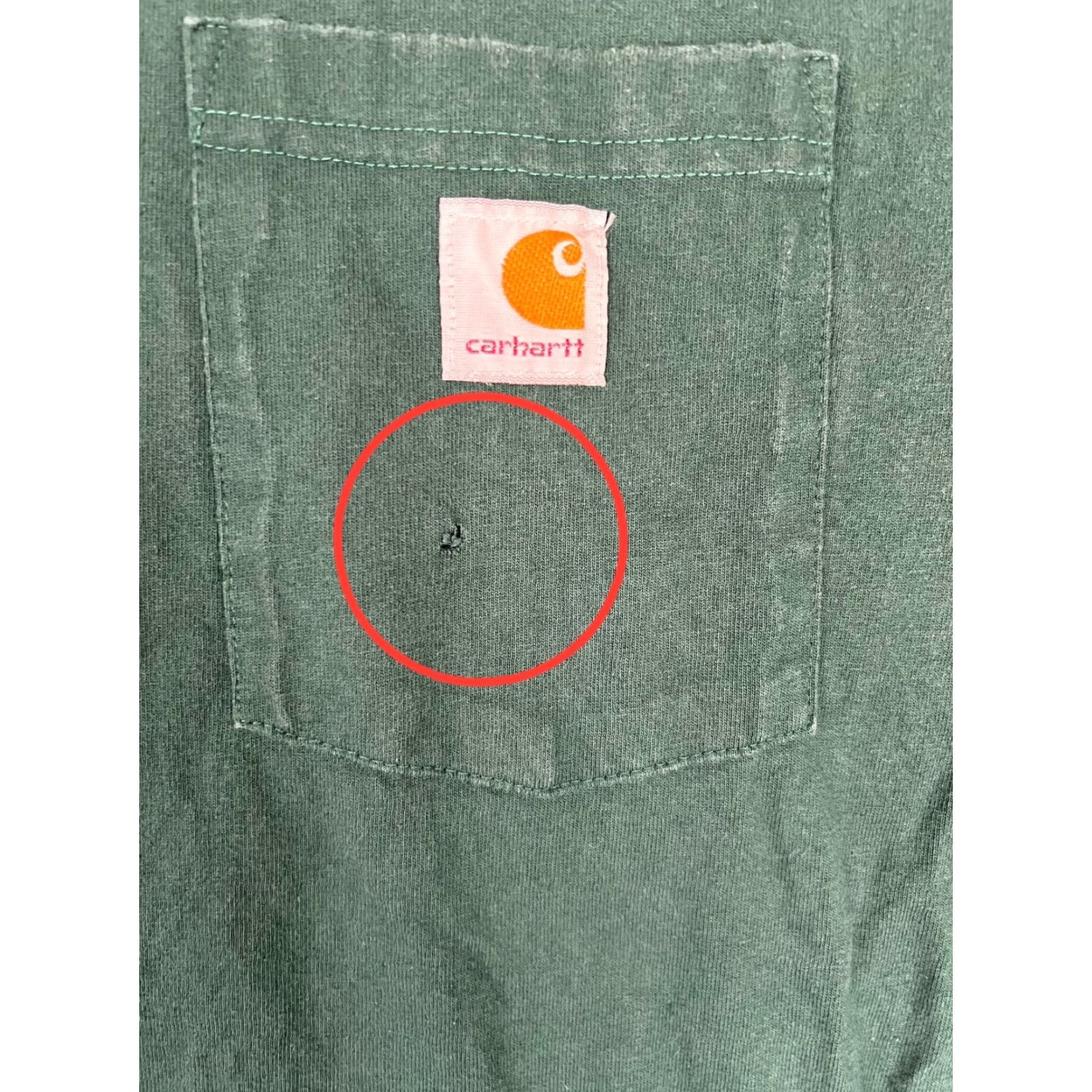 Carhartt VINTAGE Carhartt Shirt Long Sleeve Pocket Shirt Regular Mens S Black All Seasons Workwear Sun Faded Grunge Pocket Size US S / EU 44-46 / 1 - 3 Thumbnail