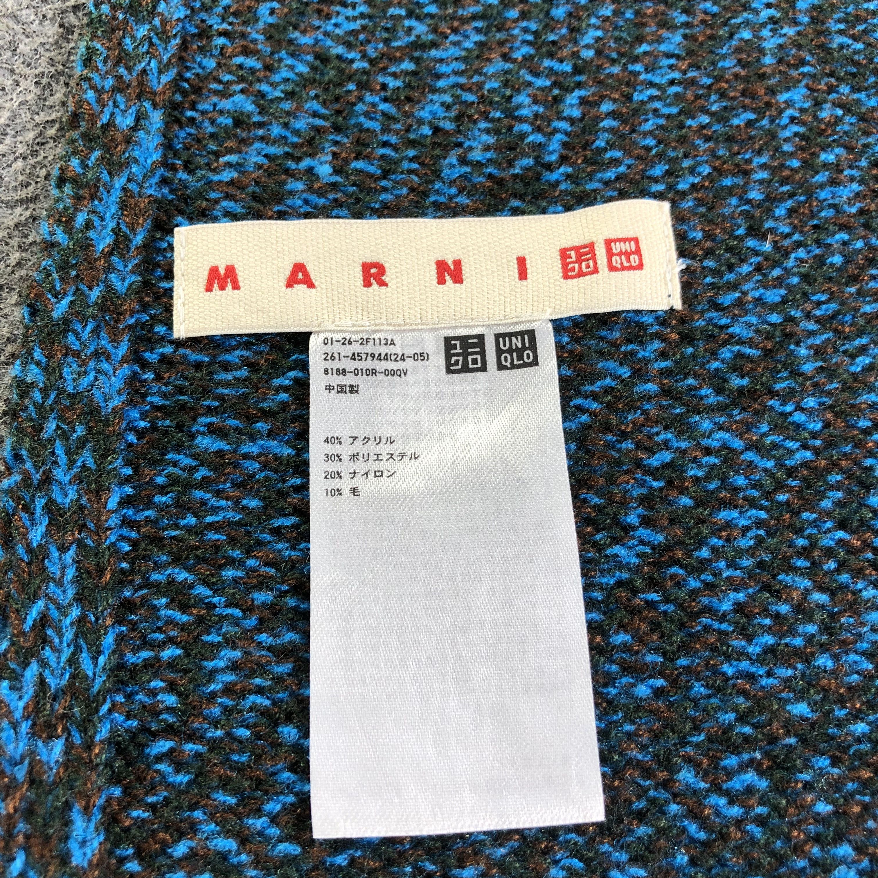 Marni × Uniqlo Marni X Uniqlo Scarf Muffler Neckwear V2485 Size ONE SIZE - 3 Thumbnail