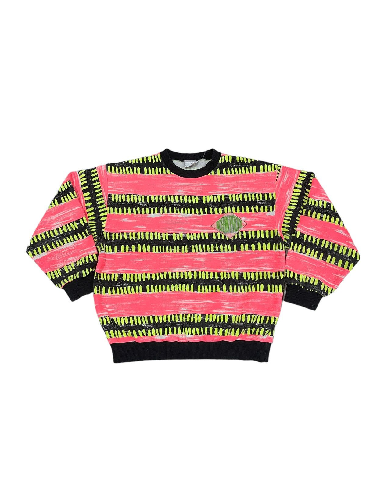 Ocean Pacific × Vintage Vintage Ocean Pacific Multicolour Sweatshirt ! Rare Design Size US M / EU 48-50 / 2 - 4 Thumbnail