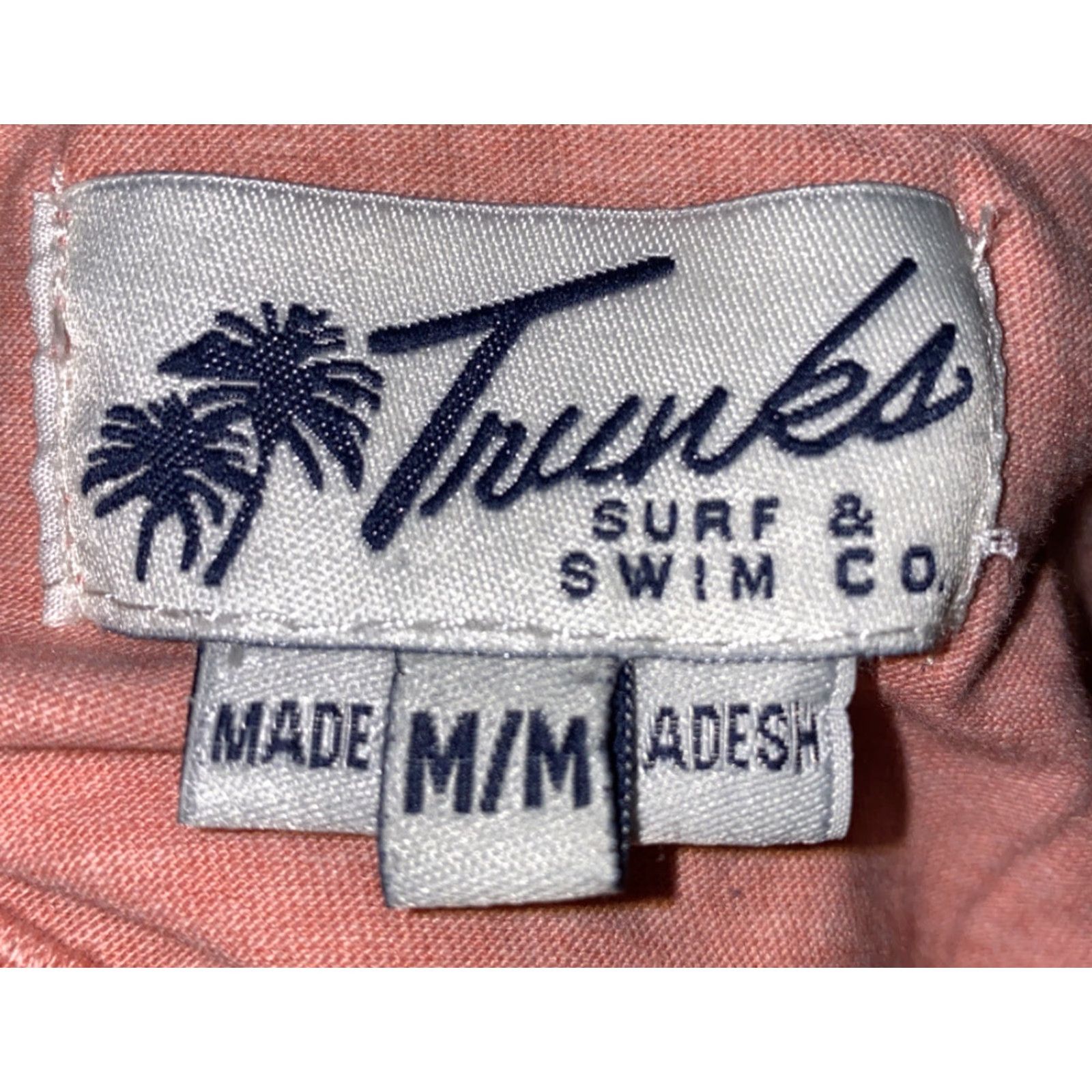 Vintage Trunks T-Shirt Shirt Orange M Mens Short Sleeve Basic Size M Size US M / EU 48-50 / 2 - 5 Thumbnail