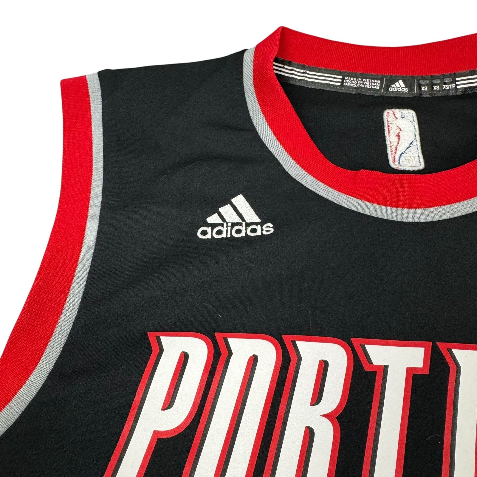 Adidas Adidas Men Black Portland Trail Blazers Basketball Jersey XS Size US XS / EU 42 / 0 - 3 Thumbnail