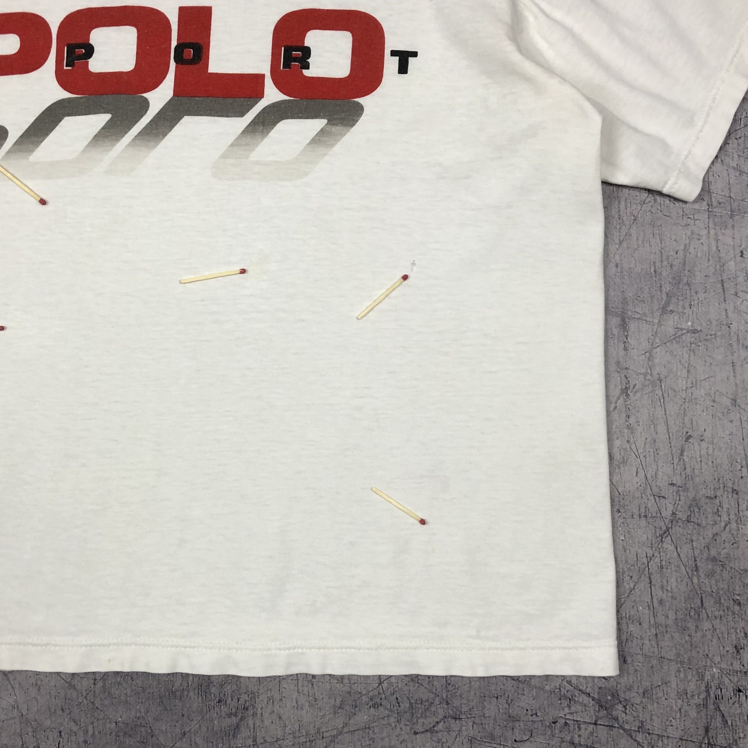 Polo Ralph Lauren 90s Polo Sport Ralph Lauren USA Tee Size US S / EU 44-46 / 1 - 5 Thumbnail