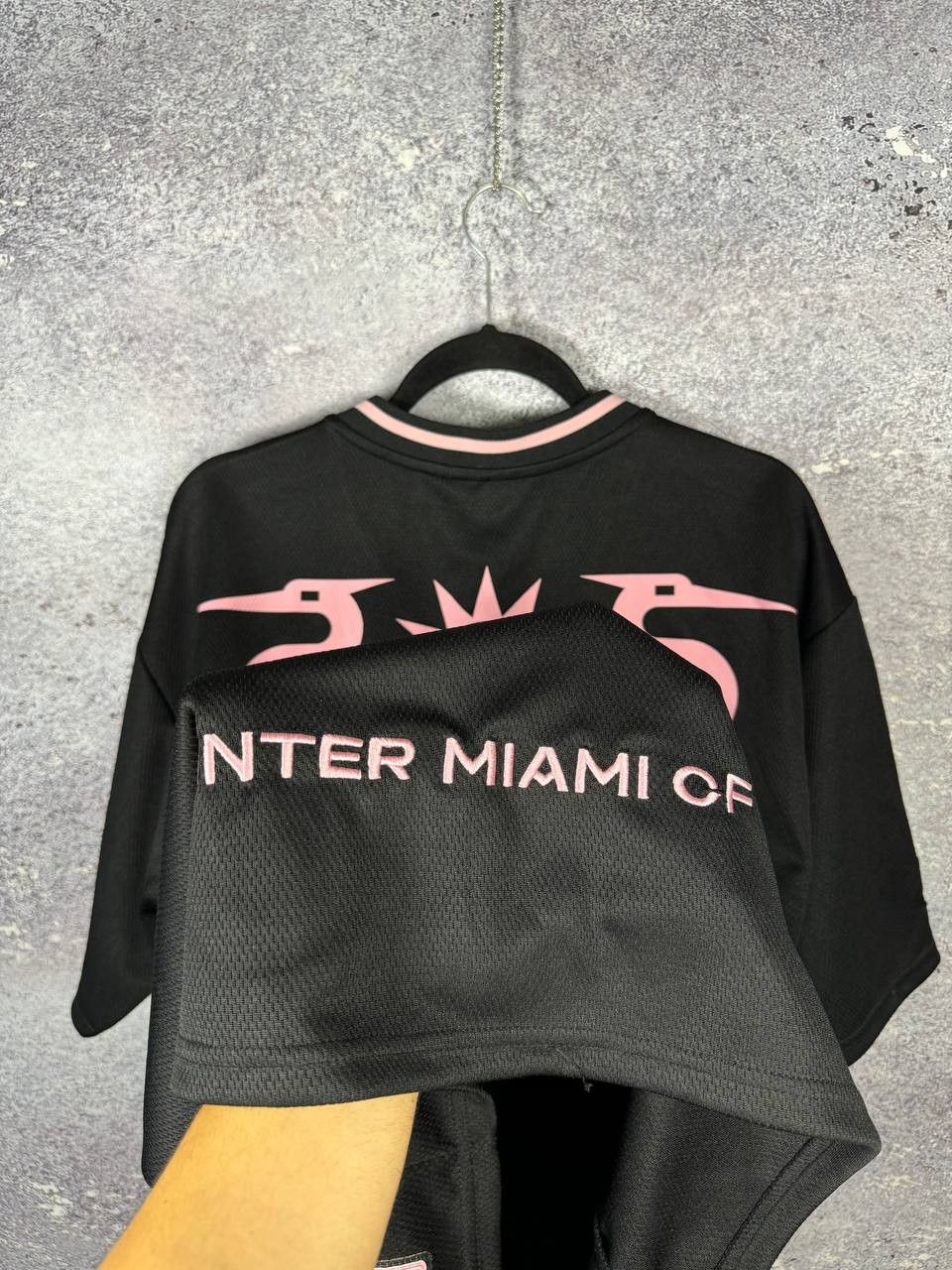 Other Inter Miami Official Black Big Logo Jersey XL size Size US XL / EU 56 / 4 - 12 Thumbnail