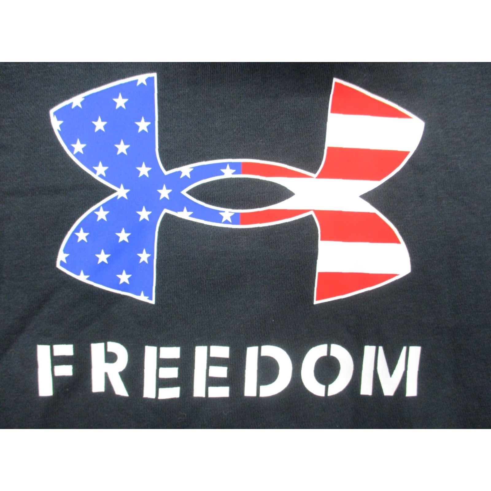 Under Armour Under Armour Mens USA Freedom Hoodie Pullover American Flag Black Medium NWT Size US M / EU 48-50 / 2 - 3 Thumbnail