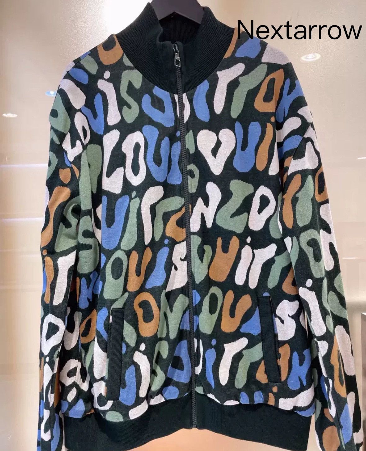 Louis Vuitton LOUIS VUITTON LVMH VARSITY BLOUSON long sleeved jacket Size US XXL / EU 58 / 5 - 1 Thumbnail