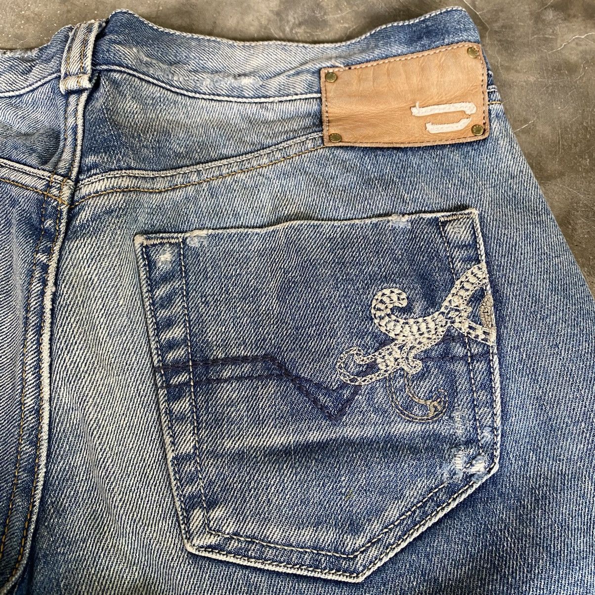 Diesel 2000s Diesel Doozy Distresed Pants Size US 27 - 9 Thumbnail