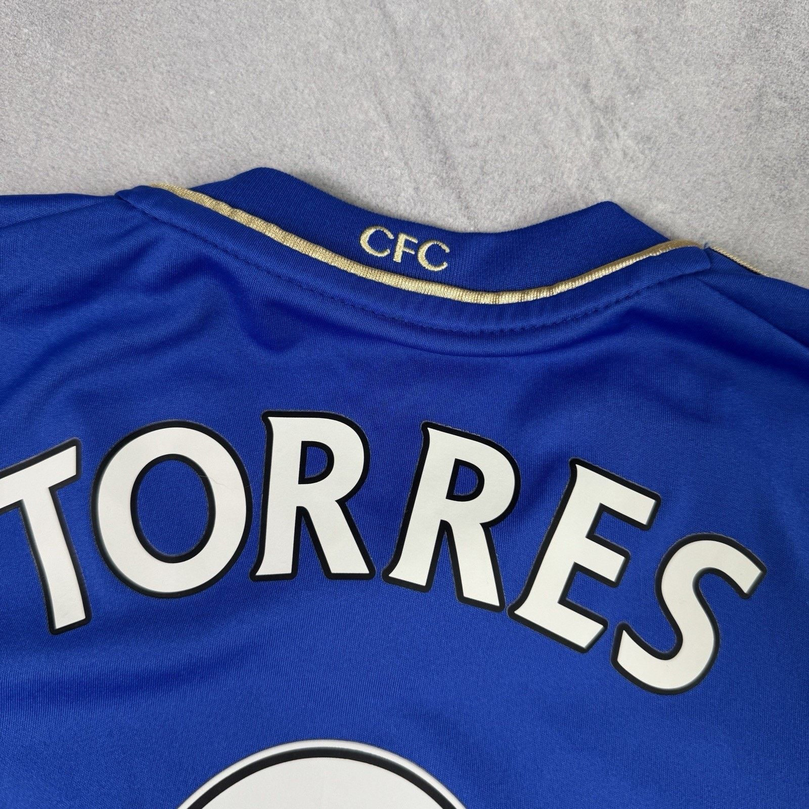 Adidas Adidas Chelsea 2012 2013 #9 Torres Soccer Jersey Football Size US S / EU 44-46 / 1 - 19 Thumbnail