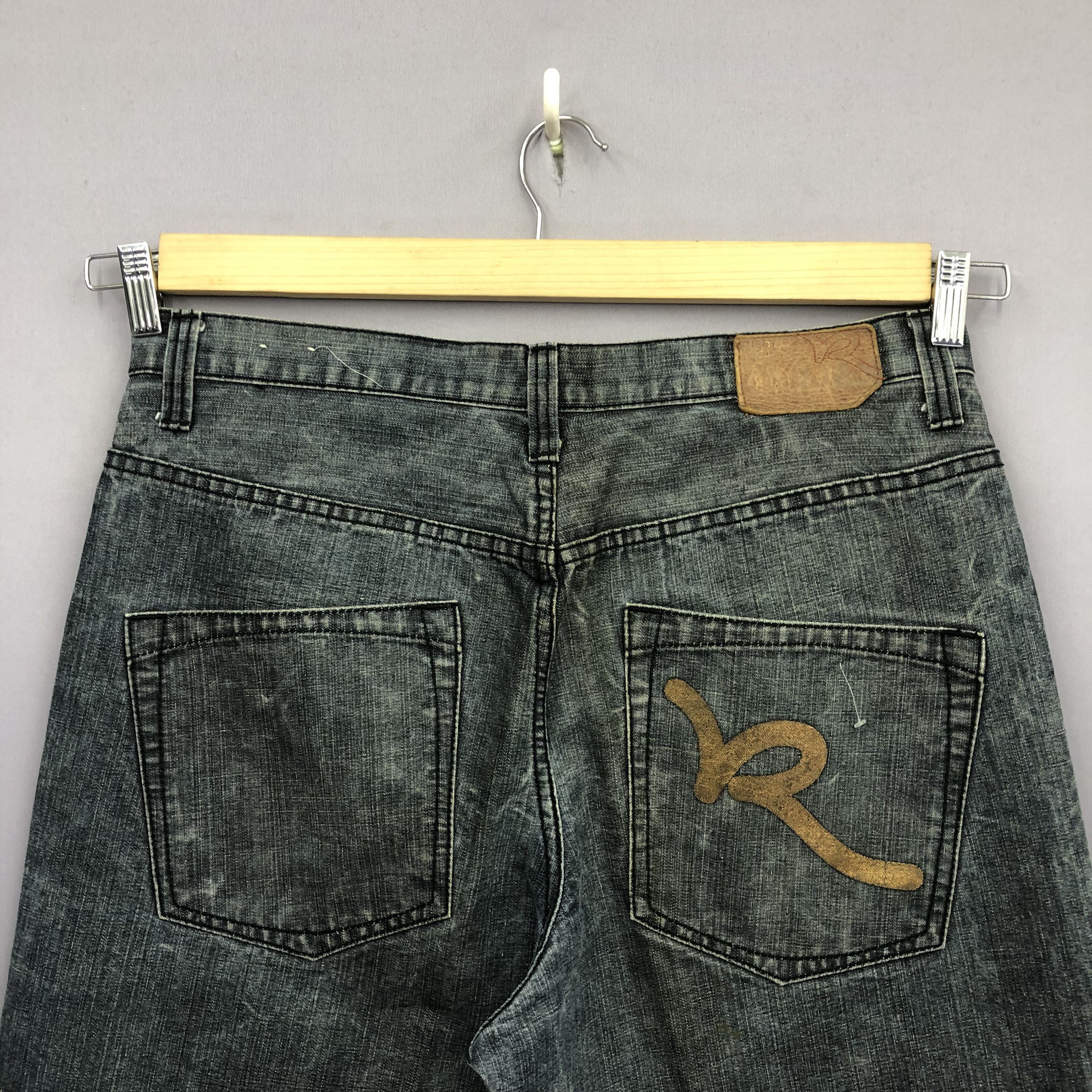 Rocawear Crazy 90s Rocawear Baggy Jeans Faded Skater Jnco Style Denim Size US 34 / EU 50 - 6 Thumbnail