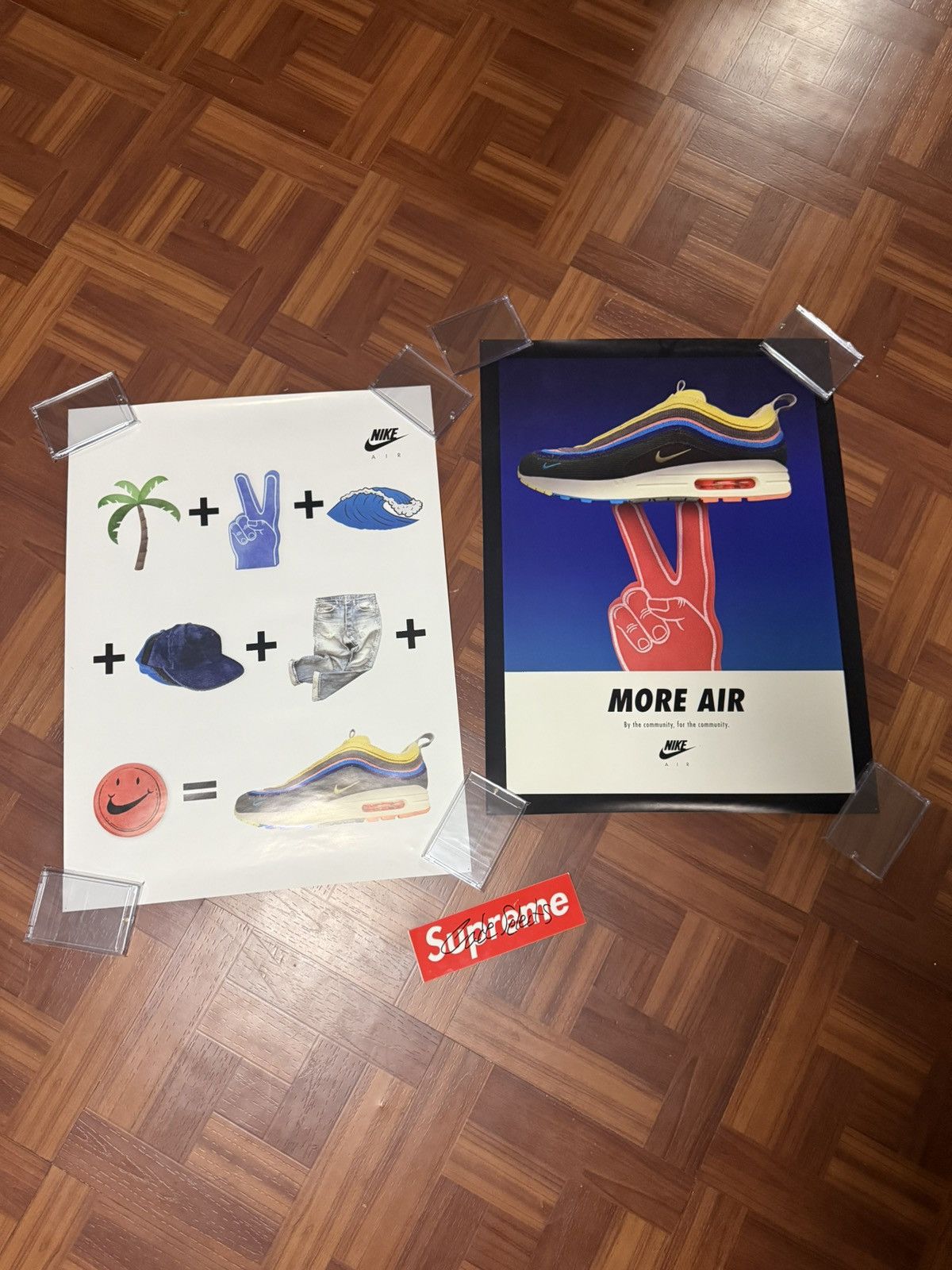 Nike Nike x Sean Wotherspoon Air Max 1/97 Poster Set Size ONE SIZE - 1 Thumbnail